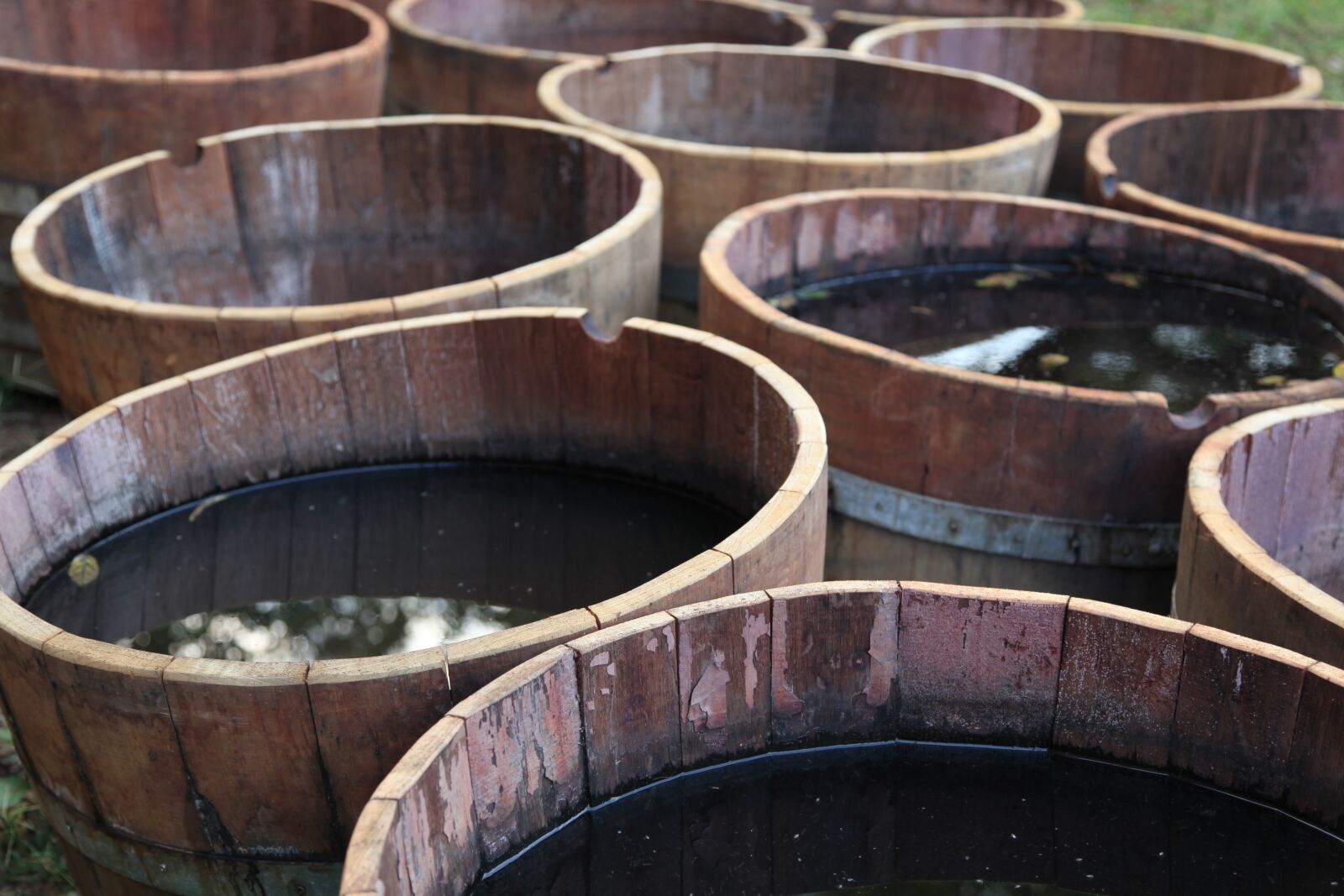 Canon EOS 5D Mark II sample photo. Tank, barrel, industry photography