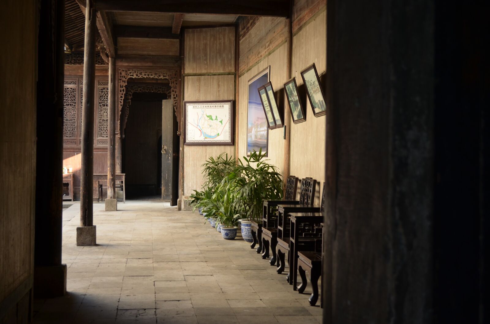 Nikon D5100 sample photo. Old buildings, hongcun village photography