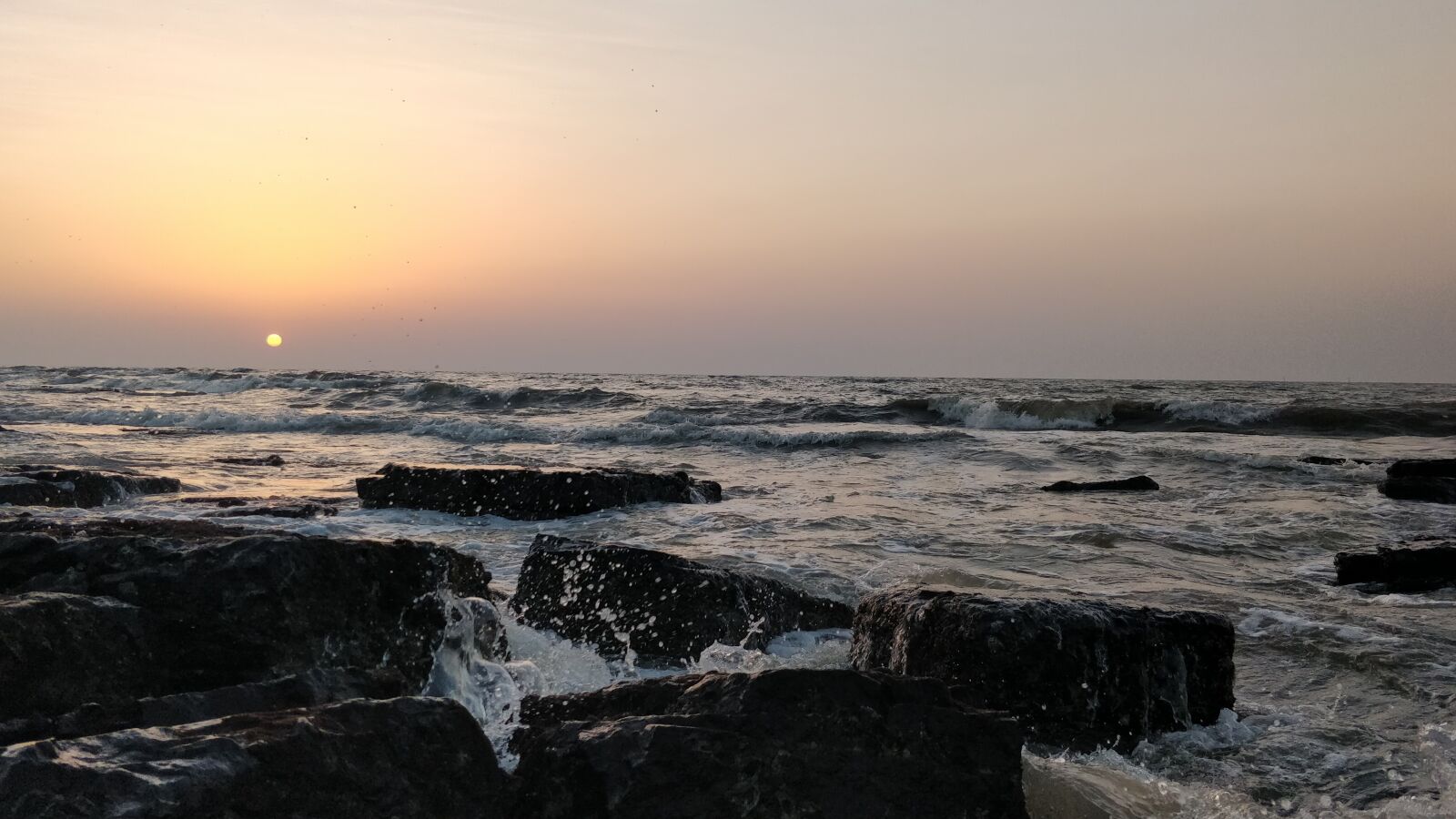 OnePlus 5 sample photo. Evening, sea, beach photography