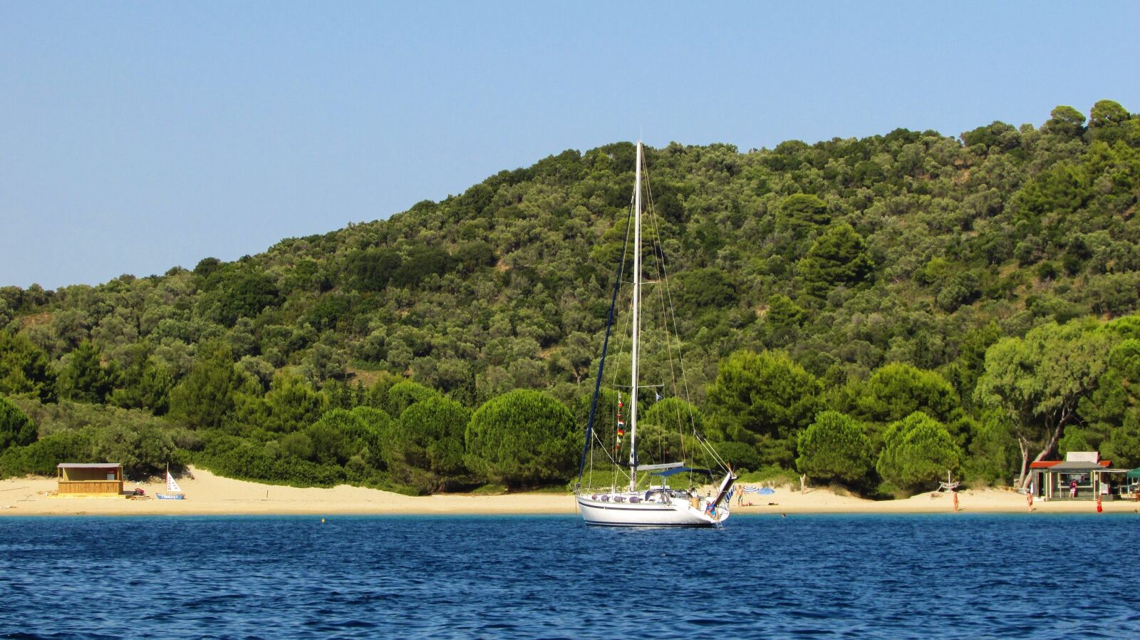 Canon PowerShot SX400 IS sample photo. Greece, tsougkria, island photography