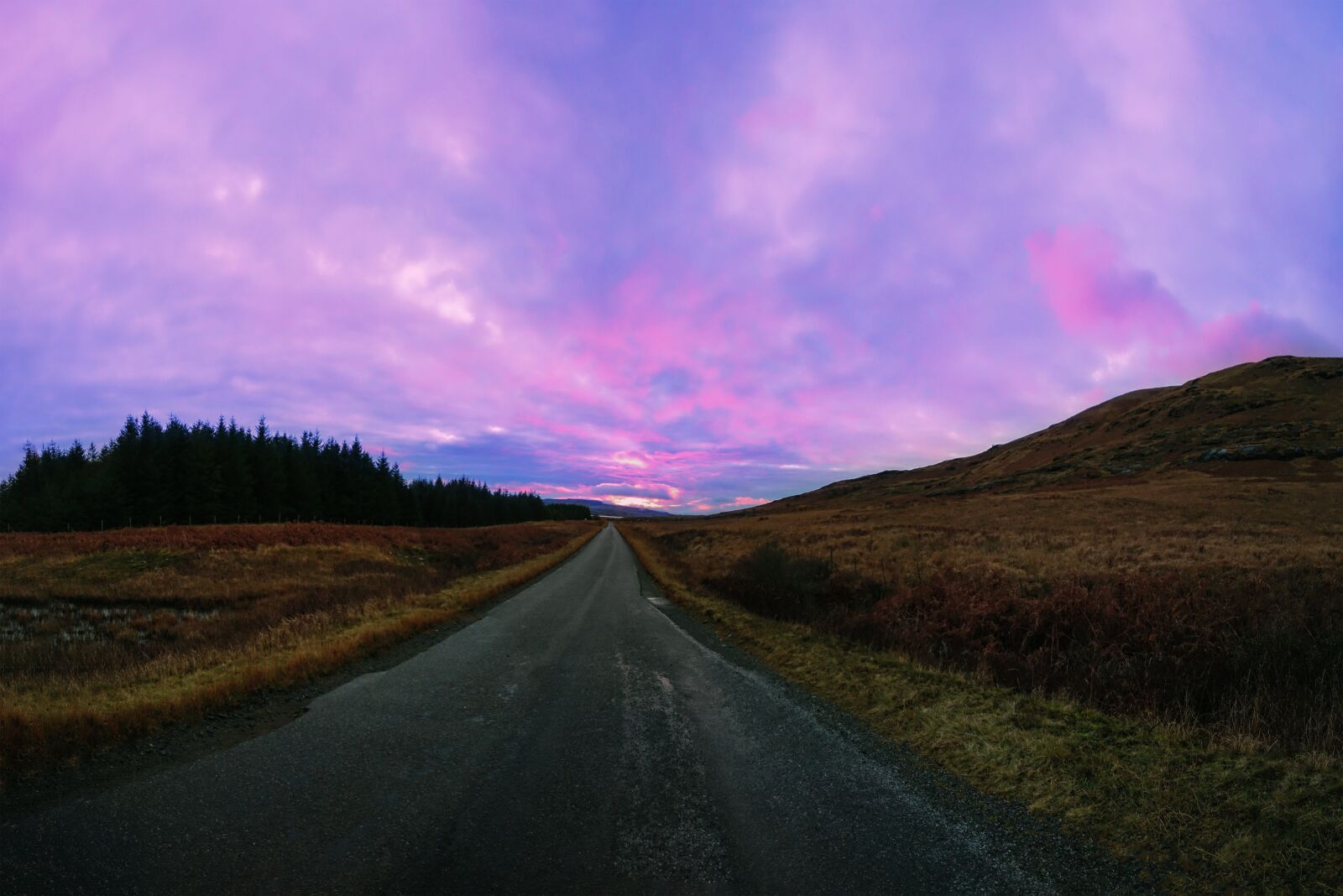 Sony Xperia X sample photo. Sunset, scotland, landscape photography