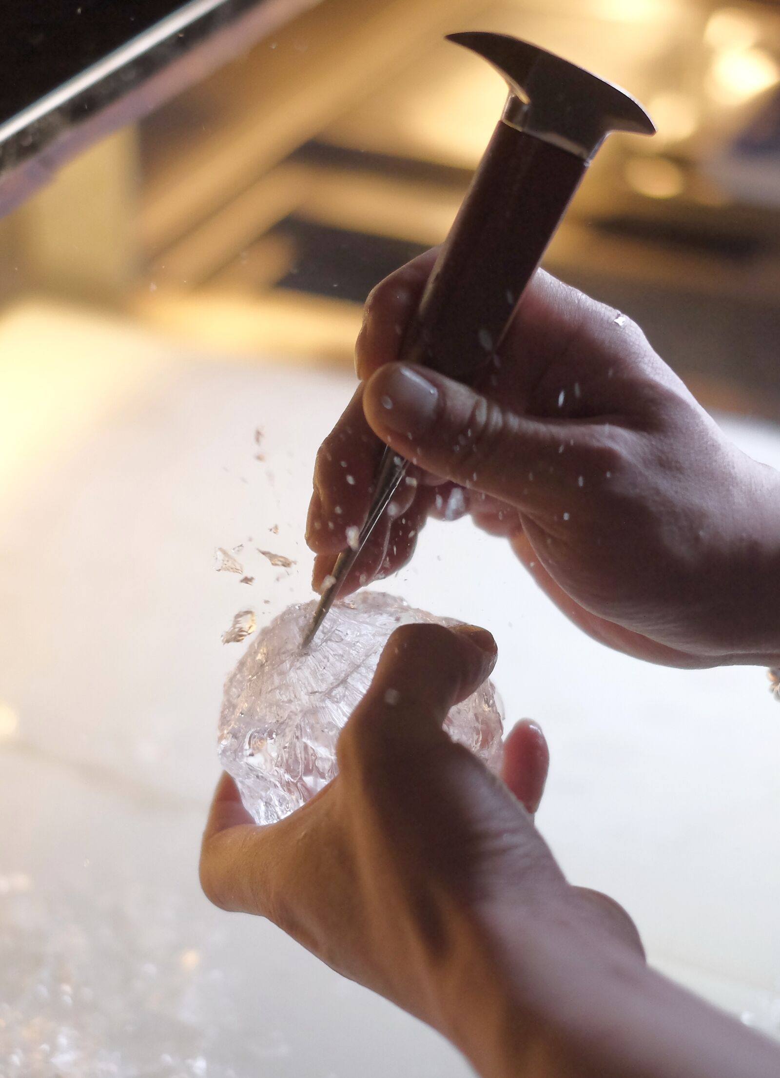 Fujifilm X-T1 sample photo. Hockey, ice cone, ice photography
