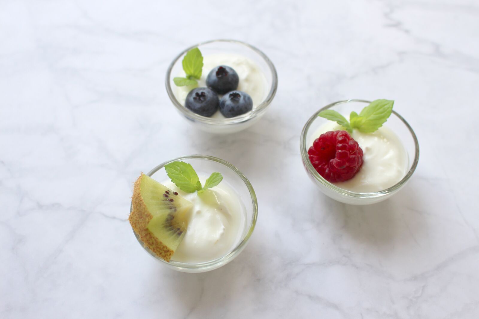 Canon EOS 700D (EOS Rebel T5i / EOS Kiss X7i) sample photo. Yogurt, berries, blueberry photography