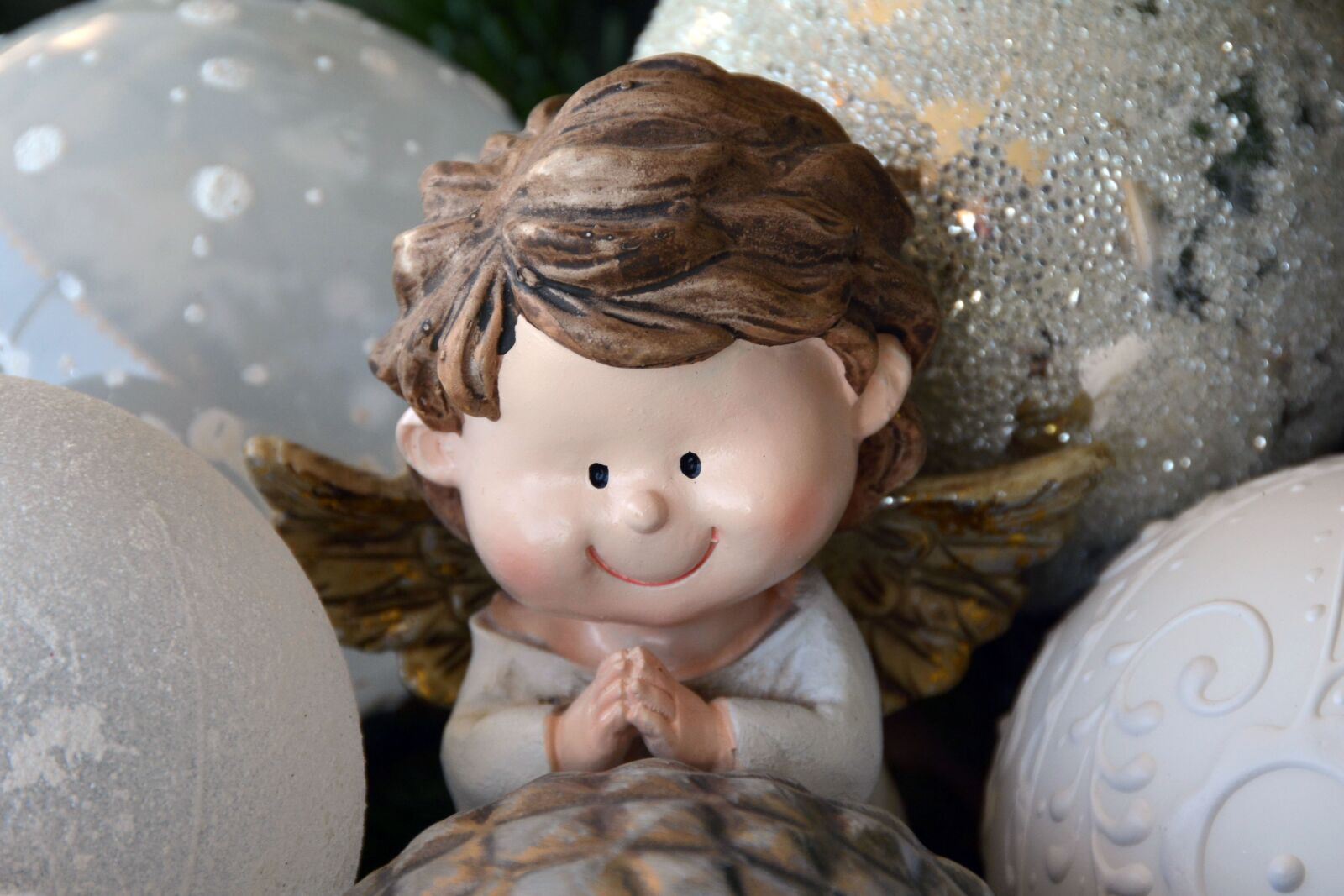 Nikon D7100 sample photo. Christmas, angel, angel wings photography