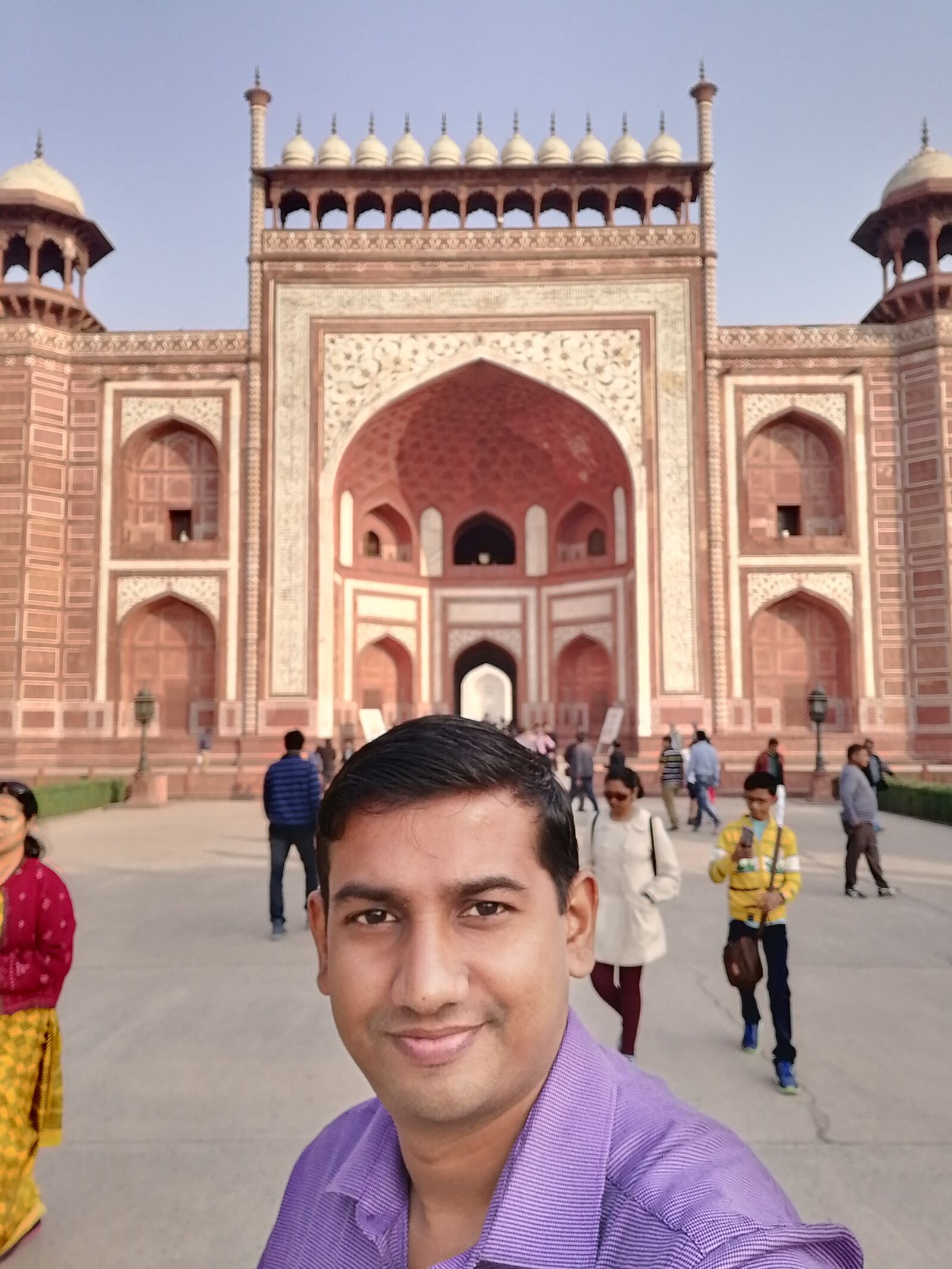 HUAWEI Honor 8x sample photo. Agra, me, trip photography