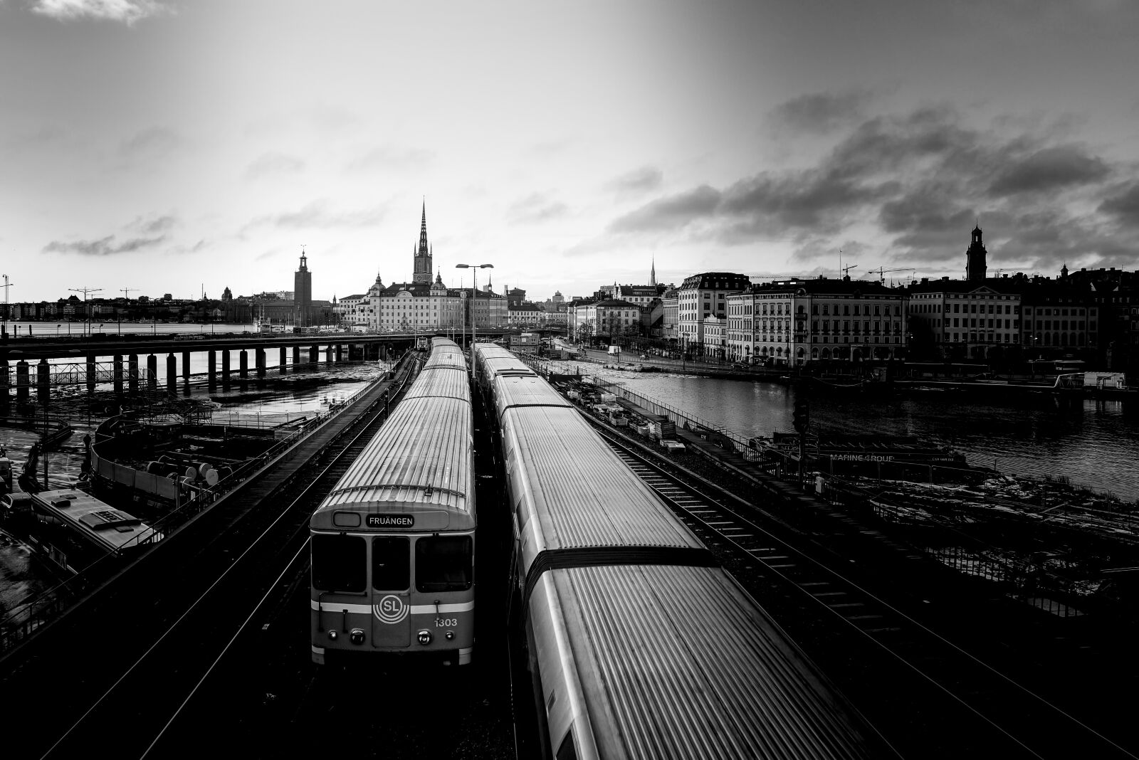 Nikon D750 sample photo. Trains, sweden, stockholm photography