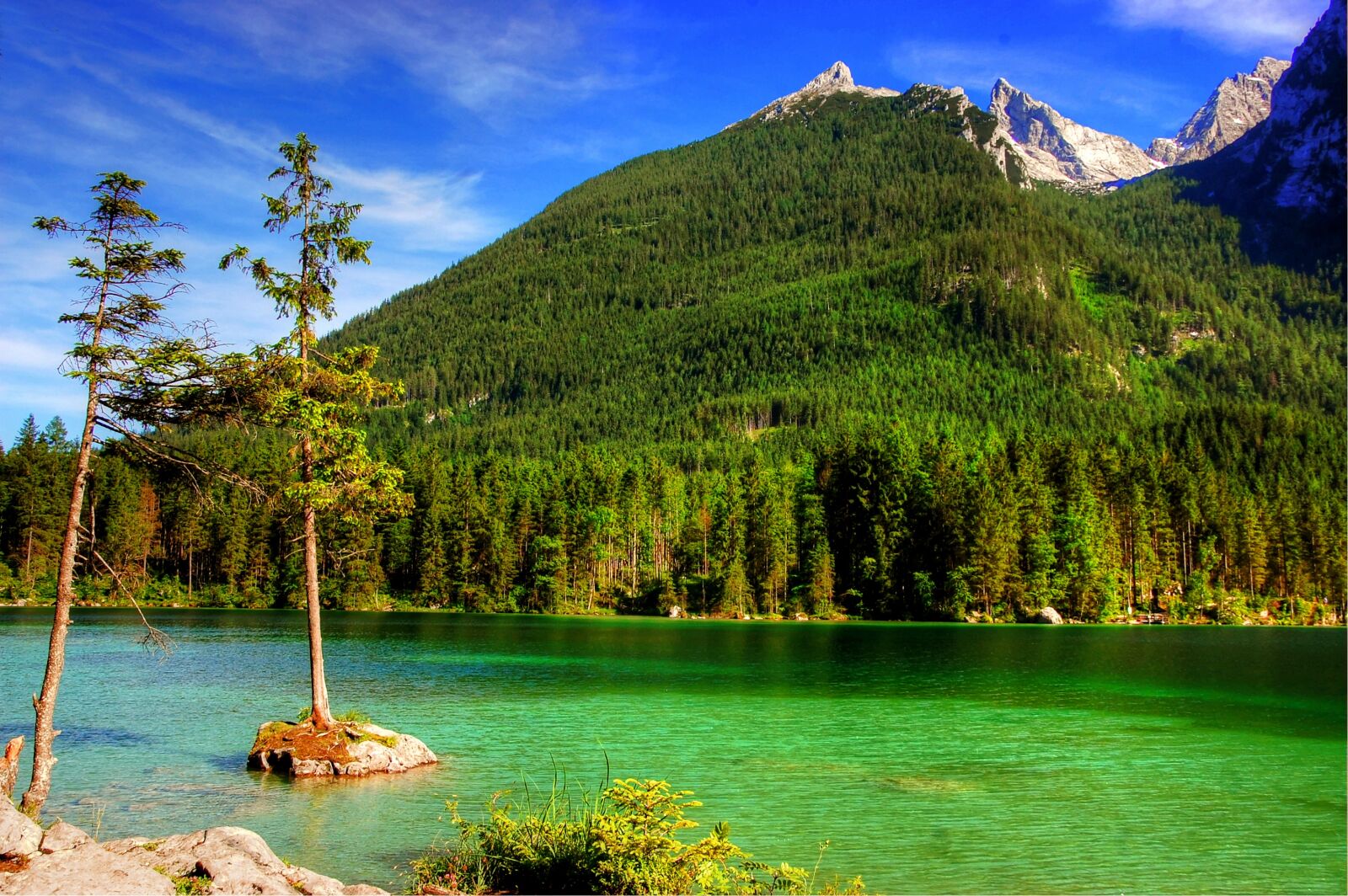 Nikon D40 sample photo. Ramsau, hintersee, bavaria photography