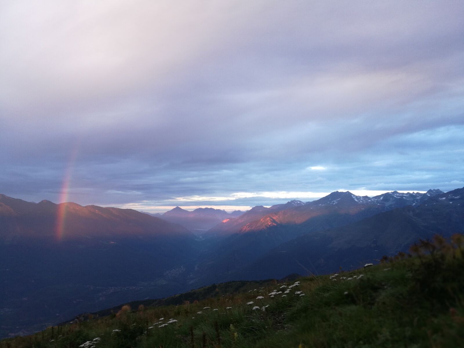 HUAWEI Honor 8 sample photo. Arcobaleno, montagna, rocciamelone photography