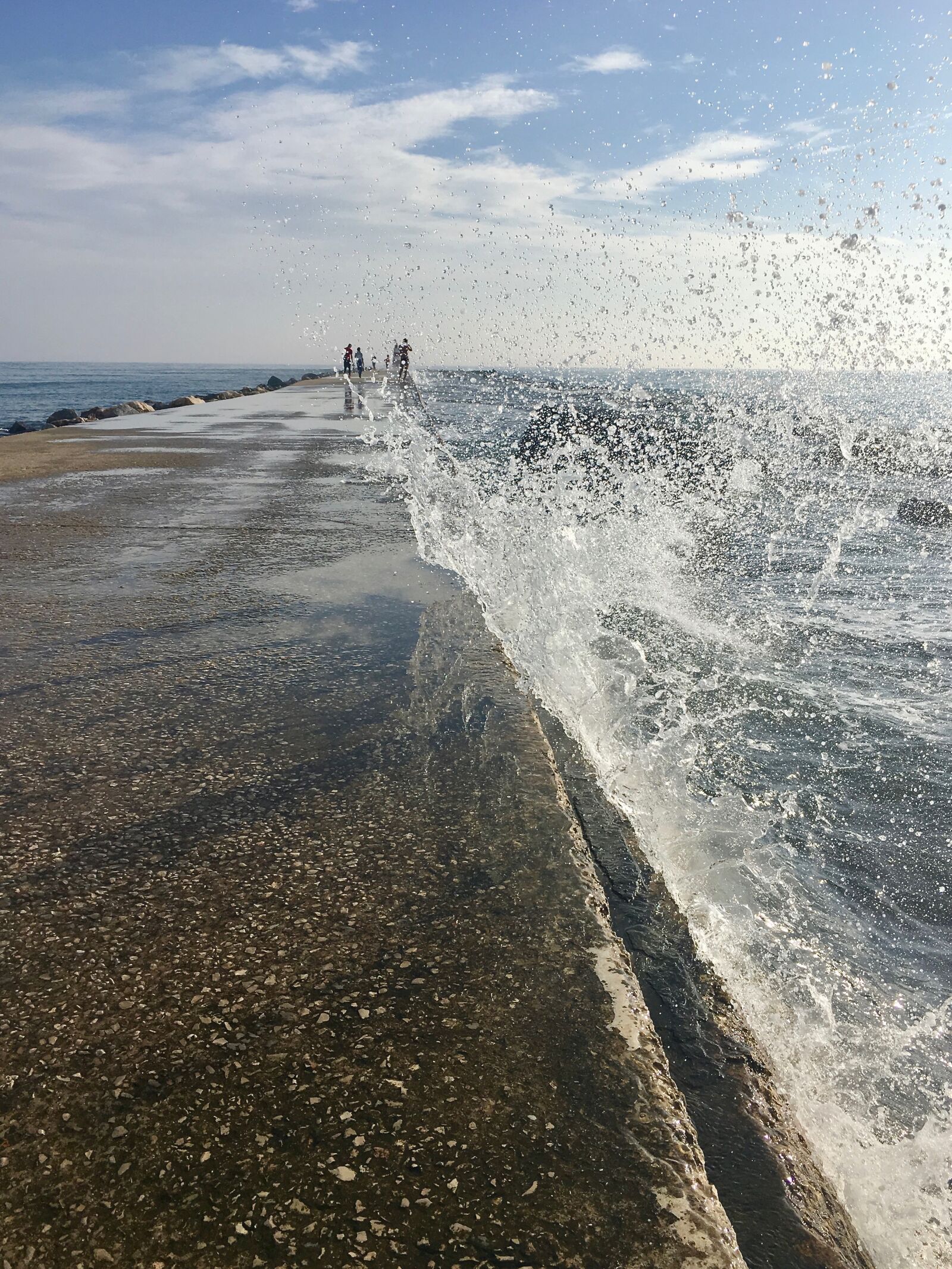 Apple iPhone 6s sample photo. Clouds, sky, ocean photography