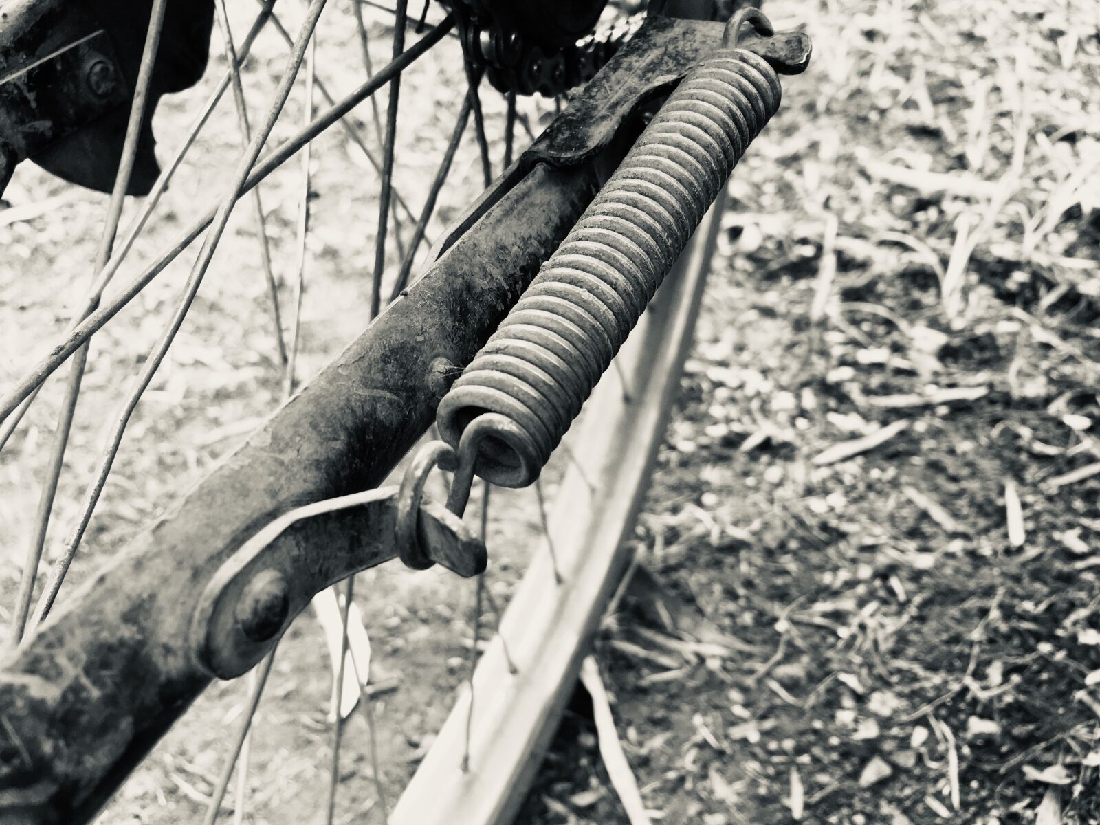 iPhone 6s back camera 4.15mm f/2.2 sample photo. Spring, reem, stand bike photography