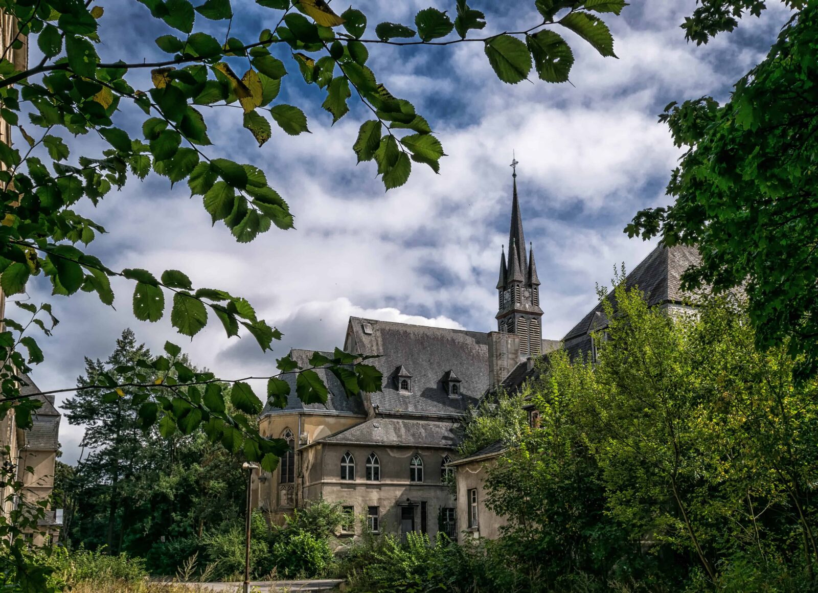 Nikon D3300 sample photo. Tree, church, city, architecture photography