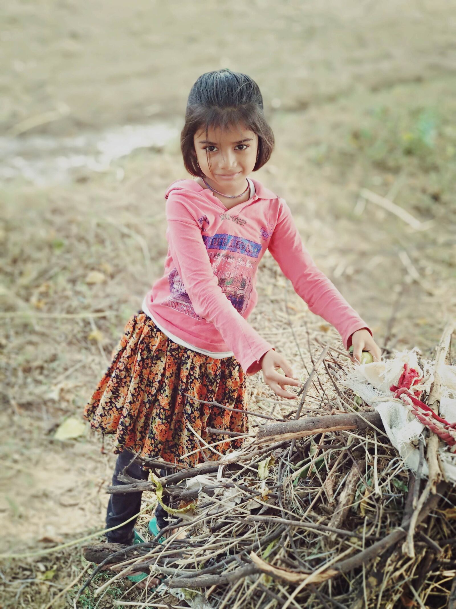 Xiaomi Mi A1 sample photo. Indian girls, baby, childwood photography