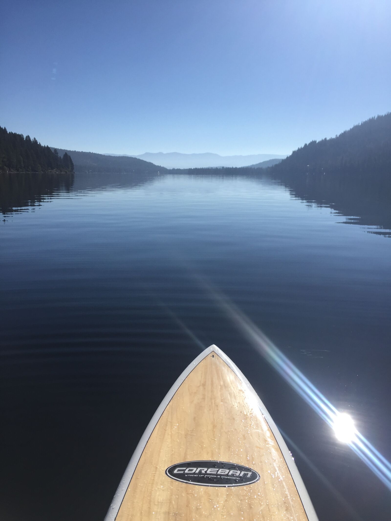 iPhone 6 back camera 4.15mm f/2.2 sample photo. Paddleboard photography