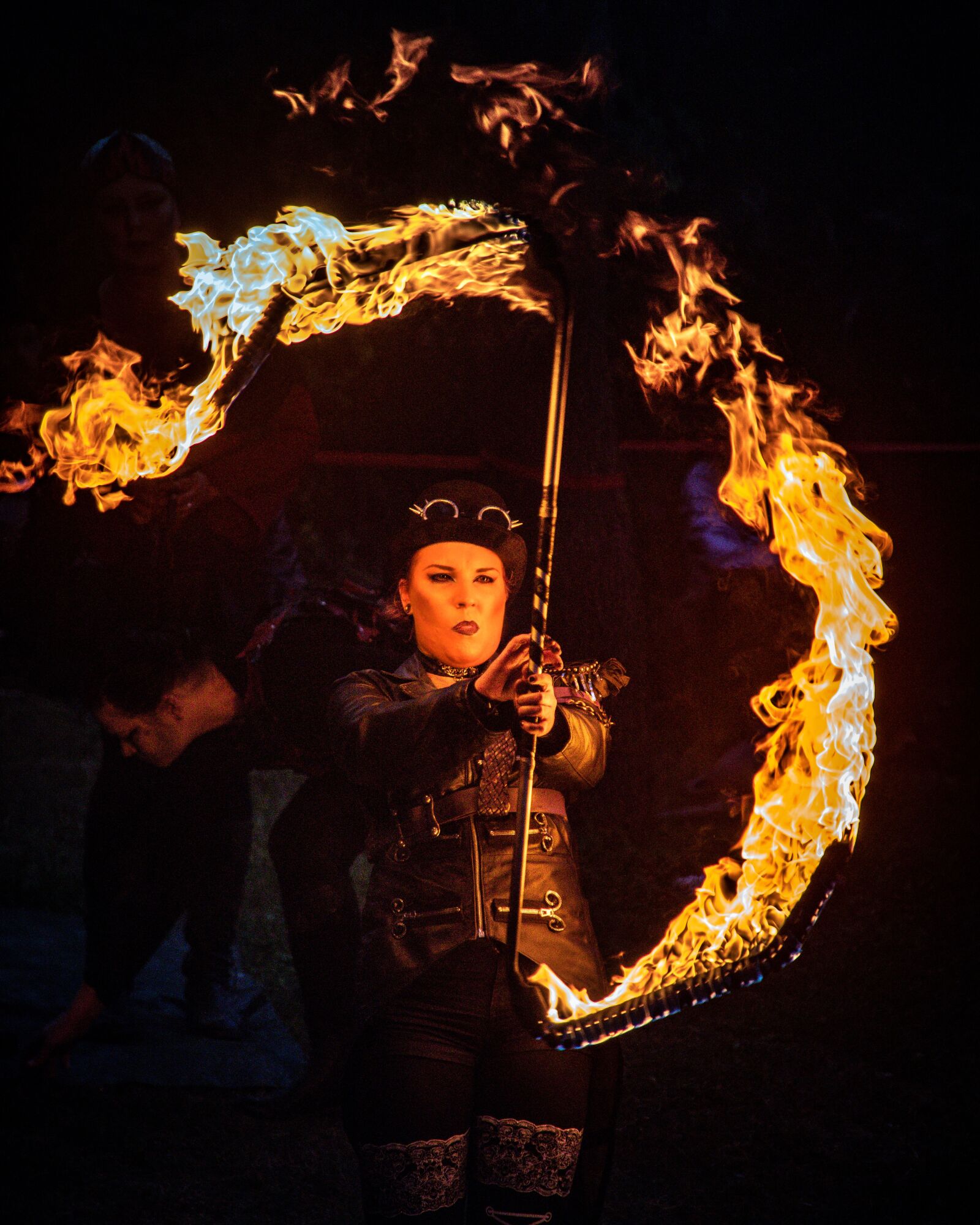 Canon EOS 6D Mark II sample photo. Fire, fire art, smoke photography