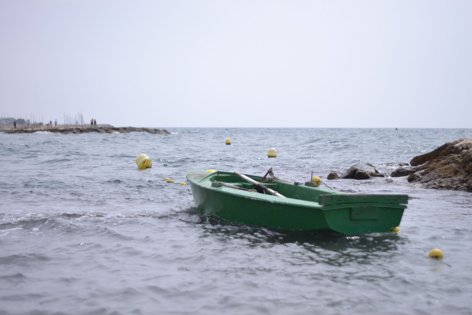 Nikon D3100 sample photo. Boat, sea, malaga photography