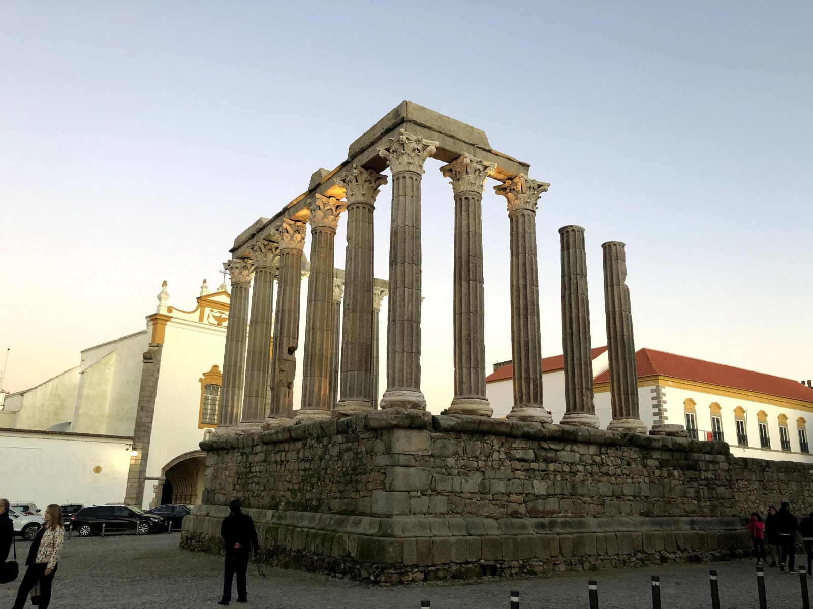 iPhone 8 Plus back dual camera 3.99mm f/1.8 sample photo. Island, portugal, the temple photography
