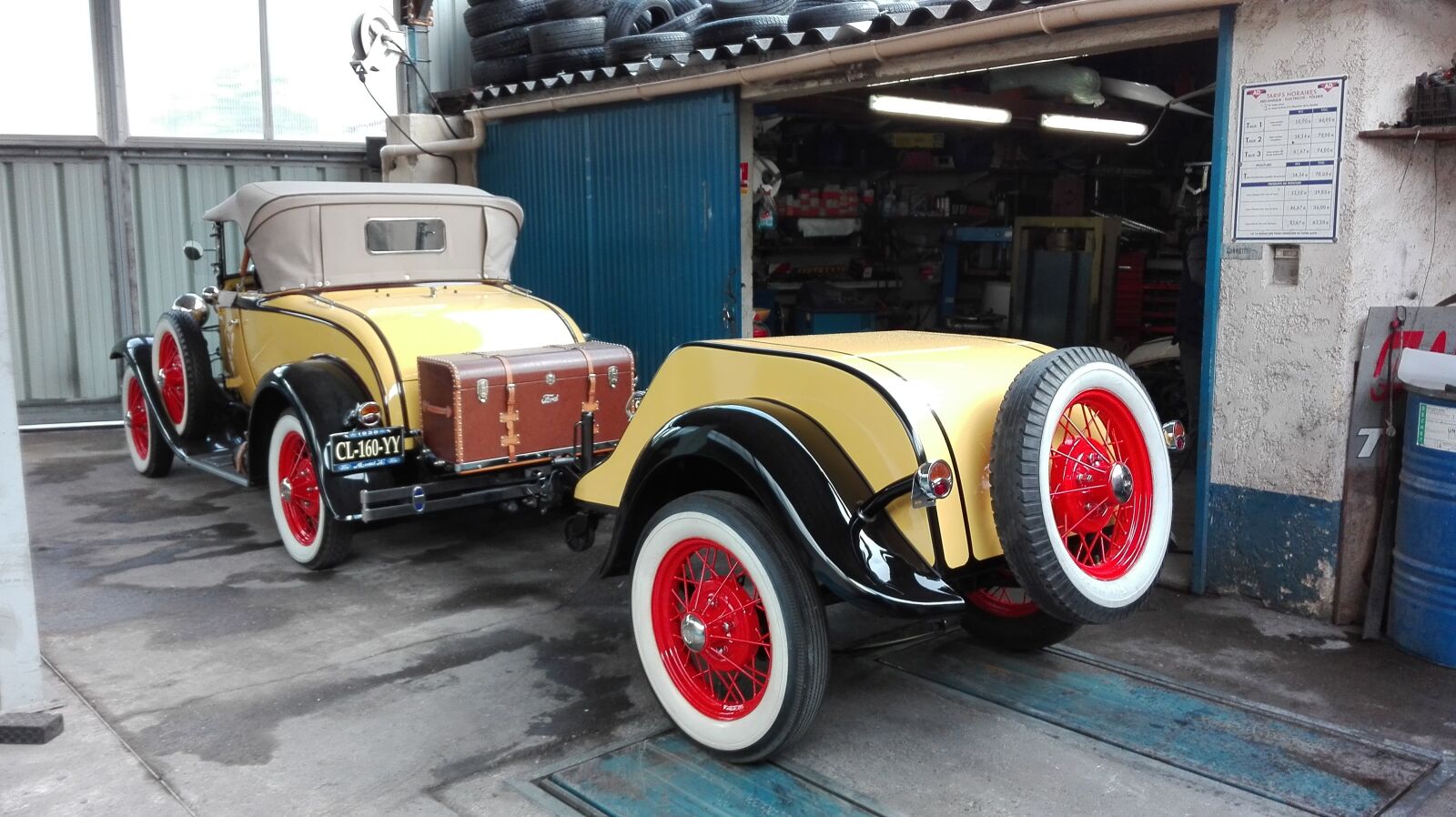 HUAWEI P8 Lite sample photo. Trailer, output, restoration photography