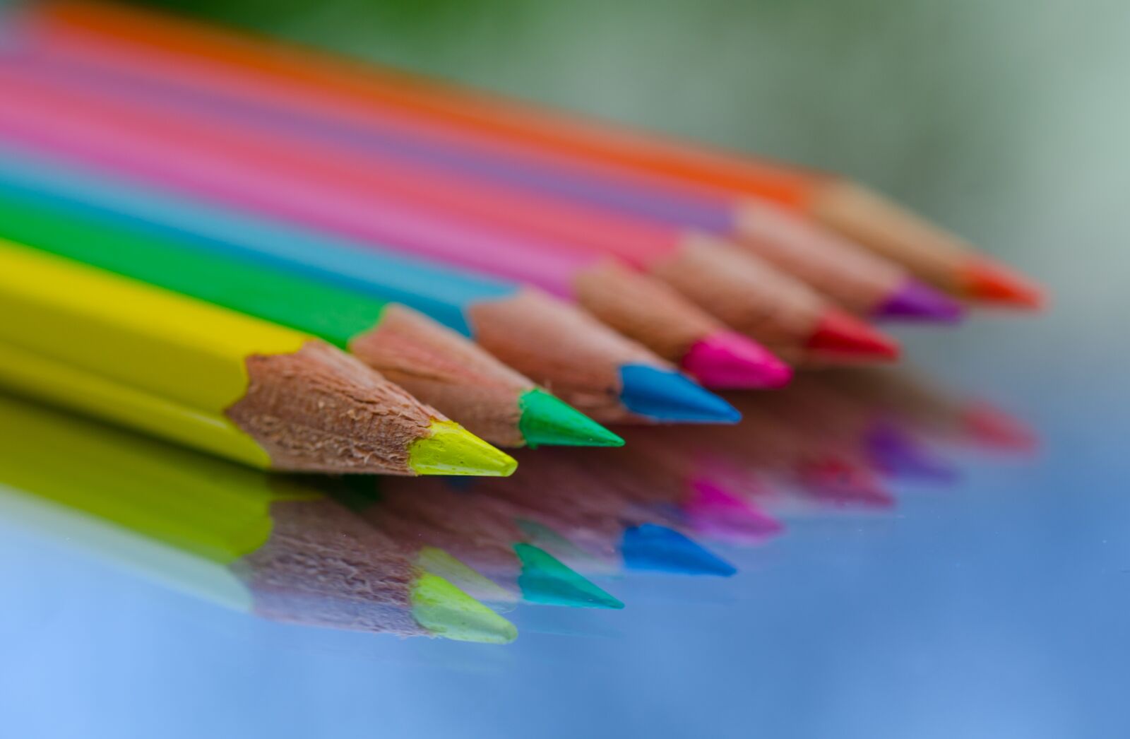 Nikon D7000 sample photo. Pencil, rainbow, crayon photography