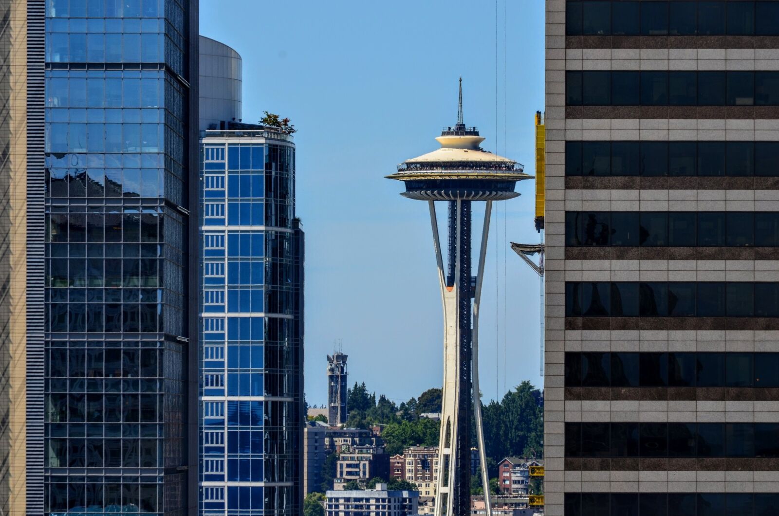 Nikon D5100 sample photo. Seattle, tower photography