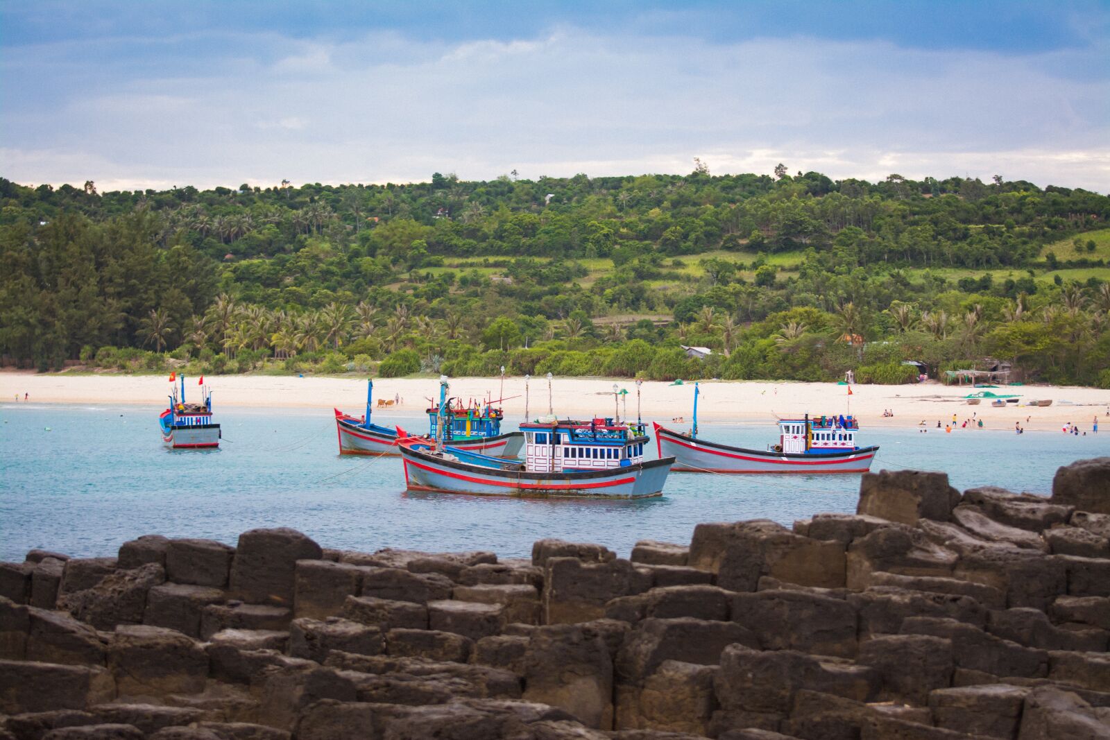Nikon D7100 sample photo. Coast, boat, green photography
