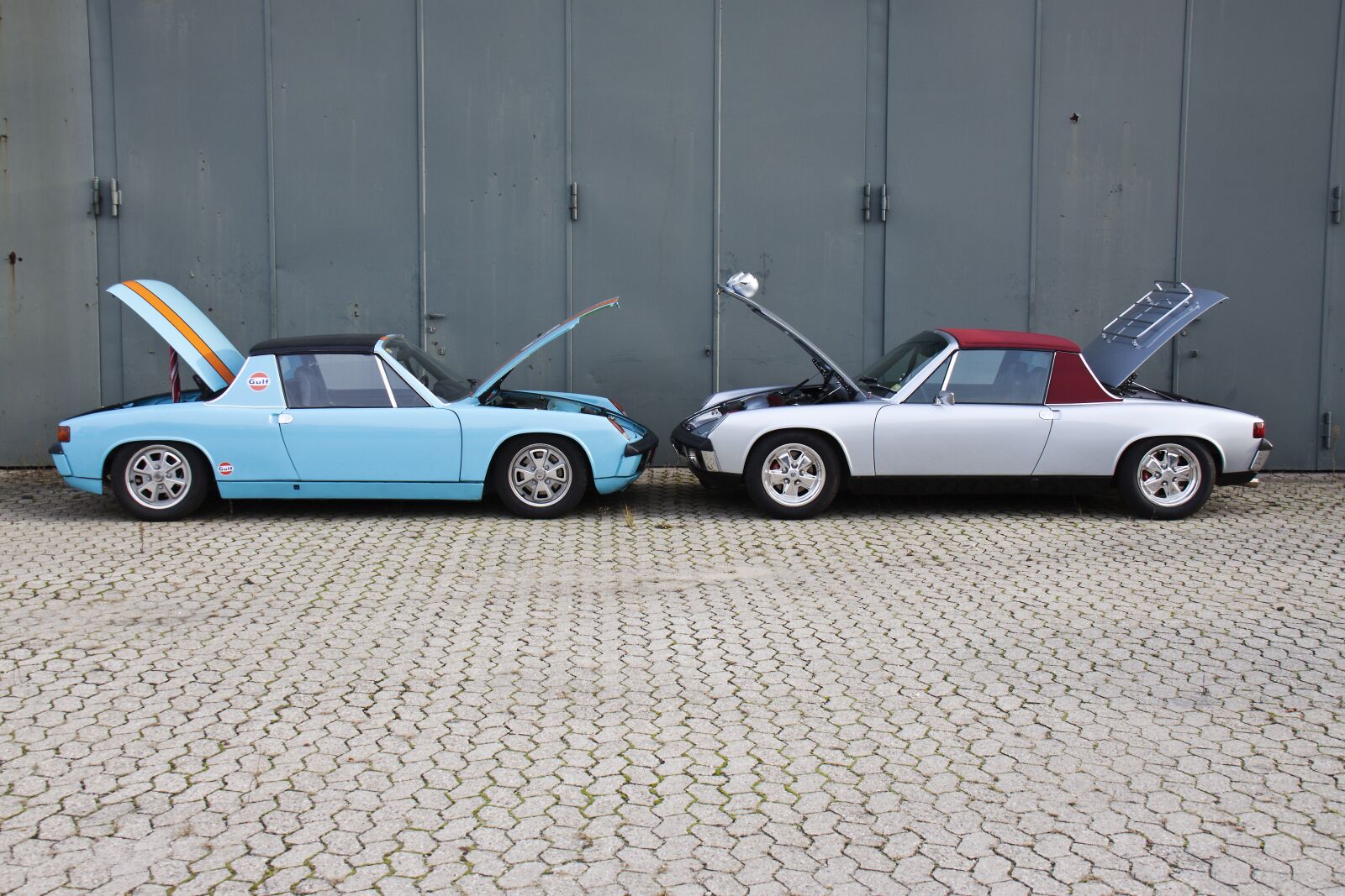 Canon EOS 50D sample photo. Trunk, porsche 914, frontal photography