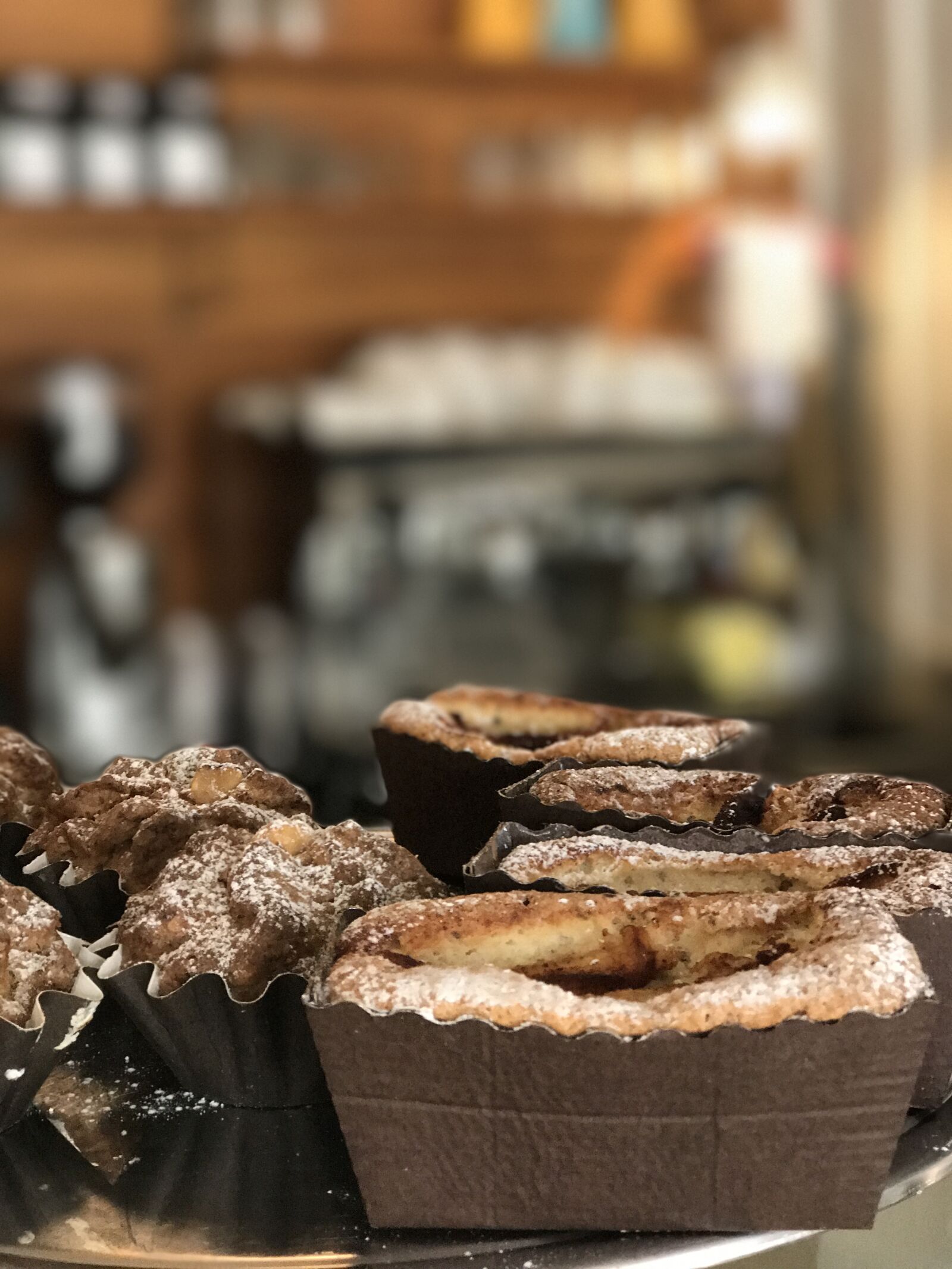 iPhone 7 Plus back dual camera 6.6mm f/2.8 sample photo. Cinnamon buns, apple cake photography