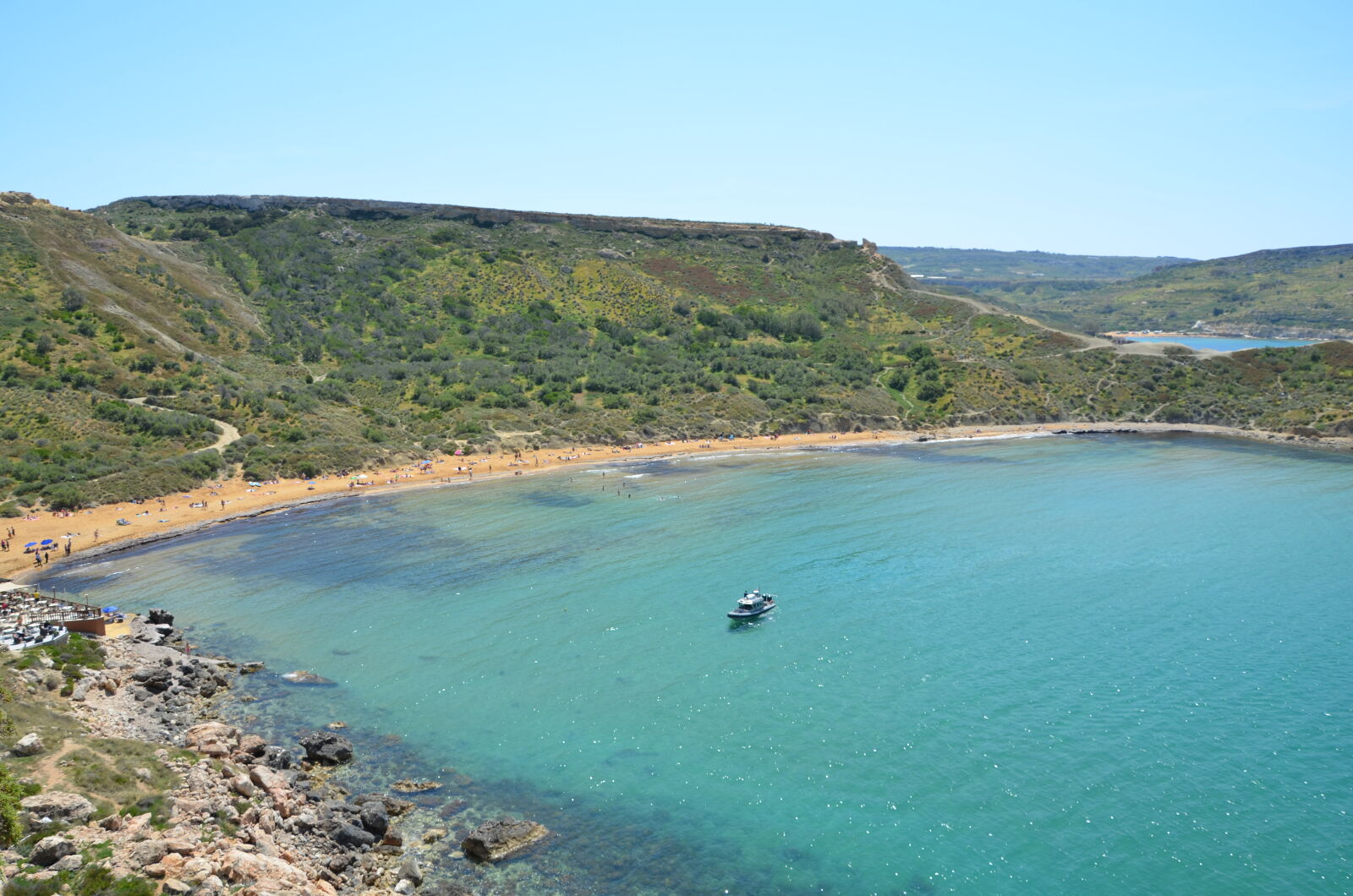Nikon D5100 sample photo. Malta golden bay beach photography