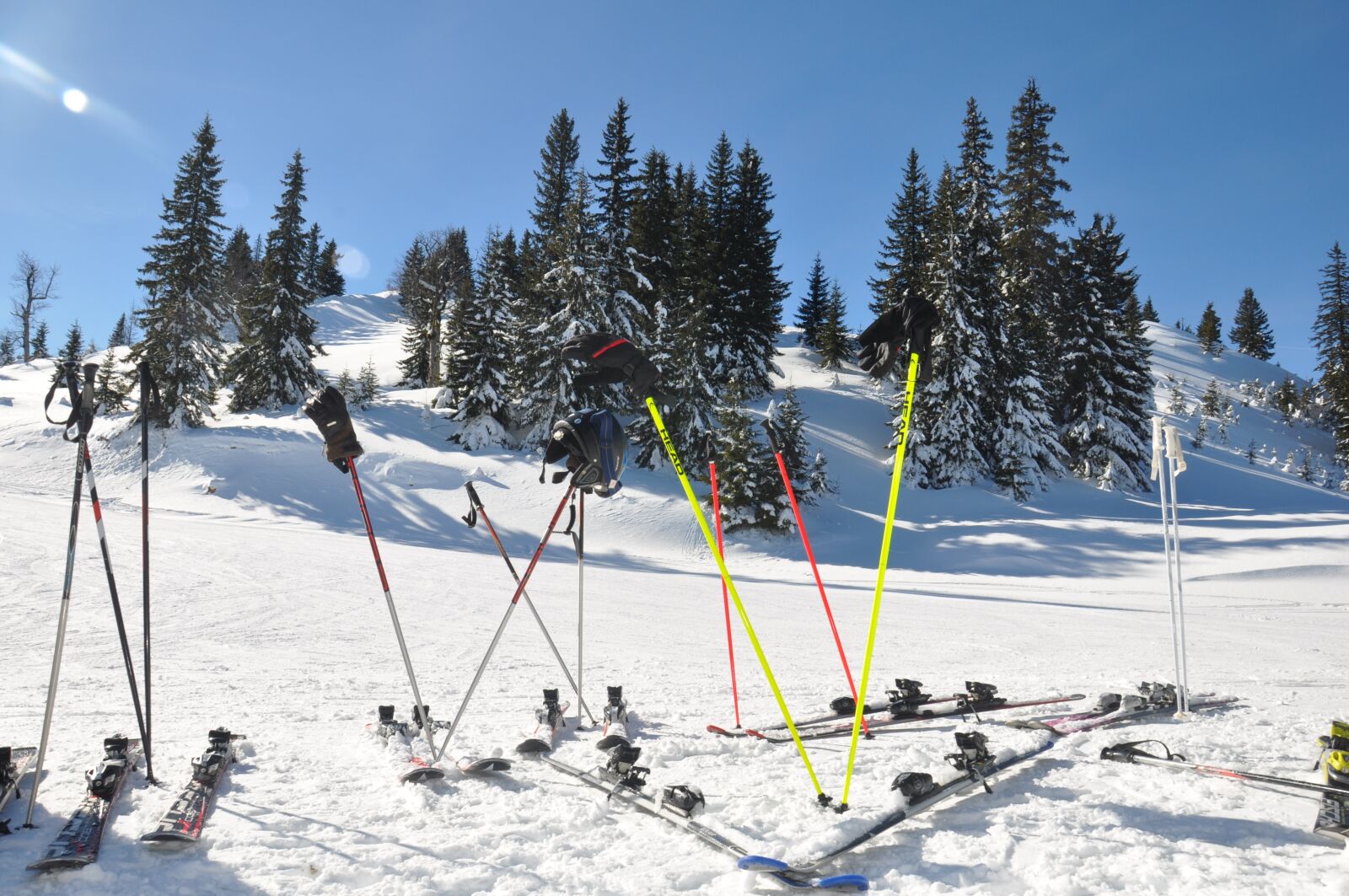 Nikon D90 sample photo. Snow, winter, landscape photography