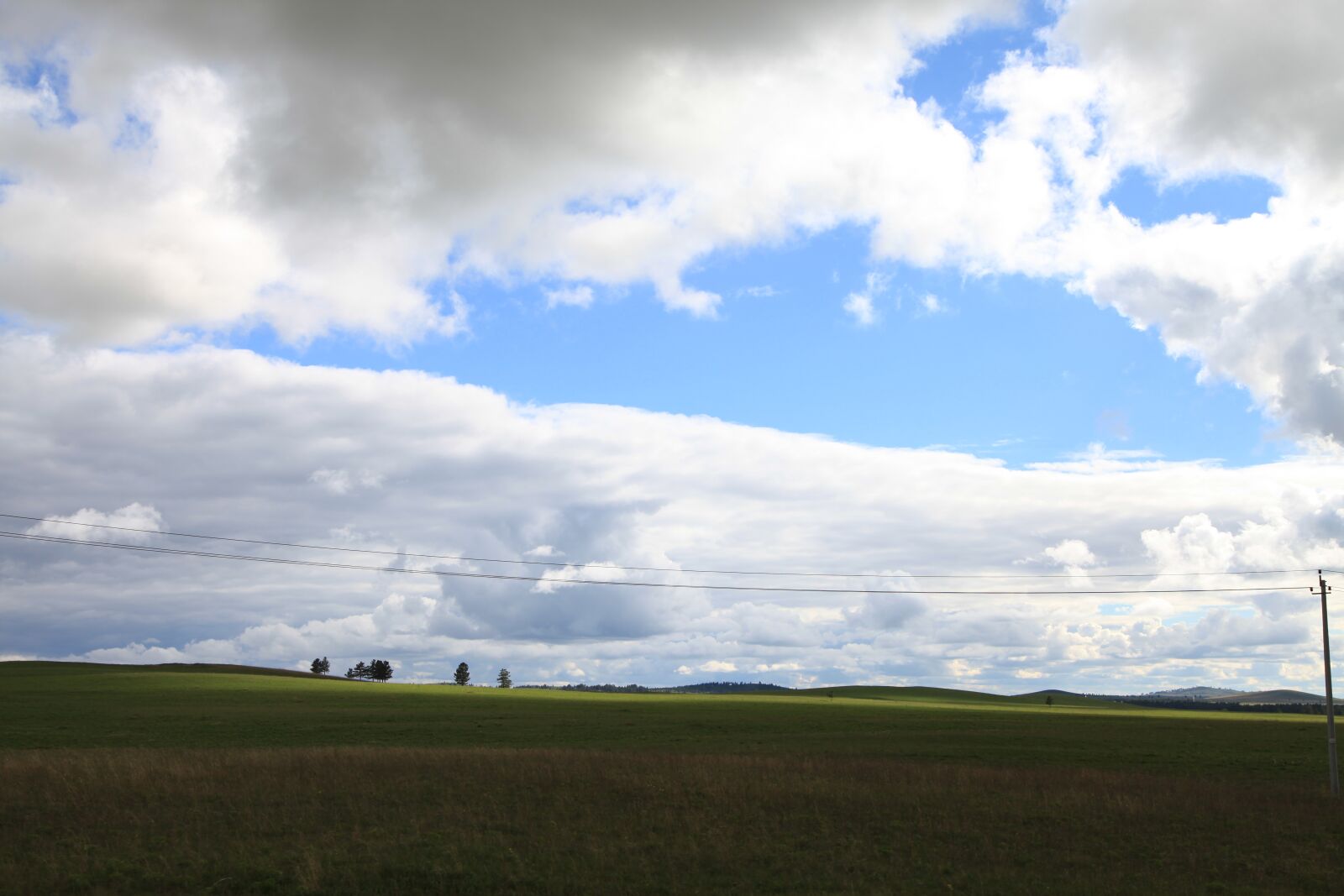 Canon EOS 5D Mark II sample photo. Sky, prairie, the scenery photography