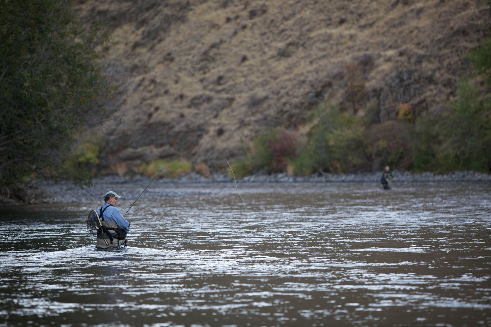 Canon EOS 5D Mark II sample photo. Anglers, fish, trout, steelhead photography