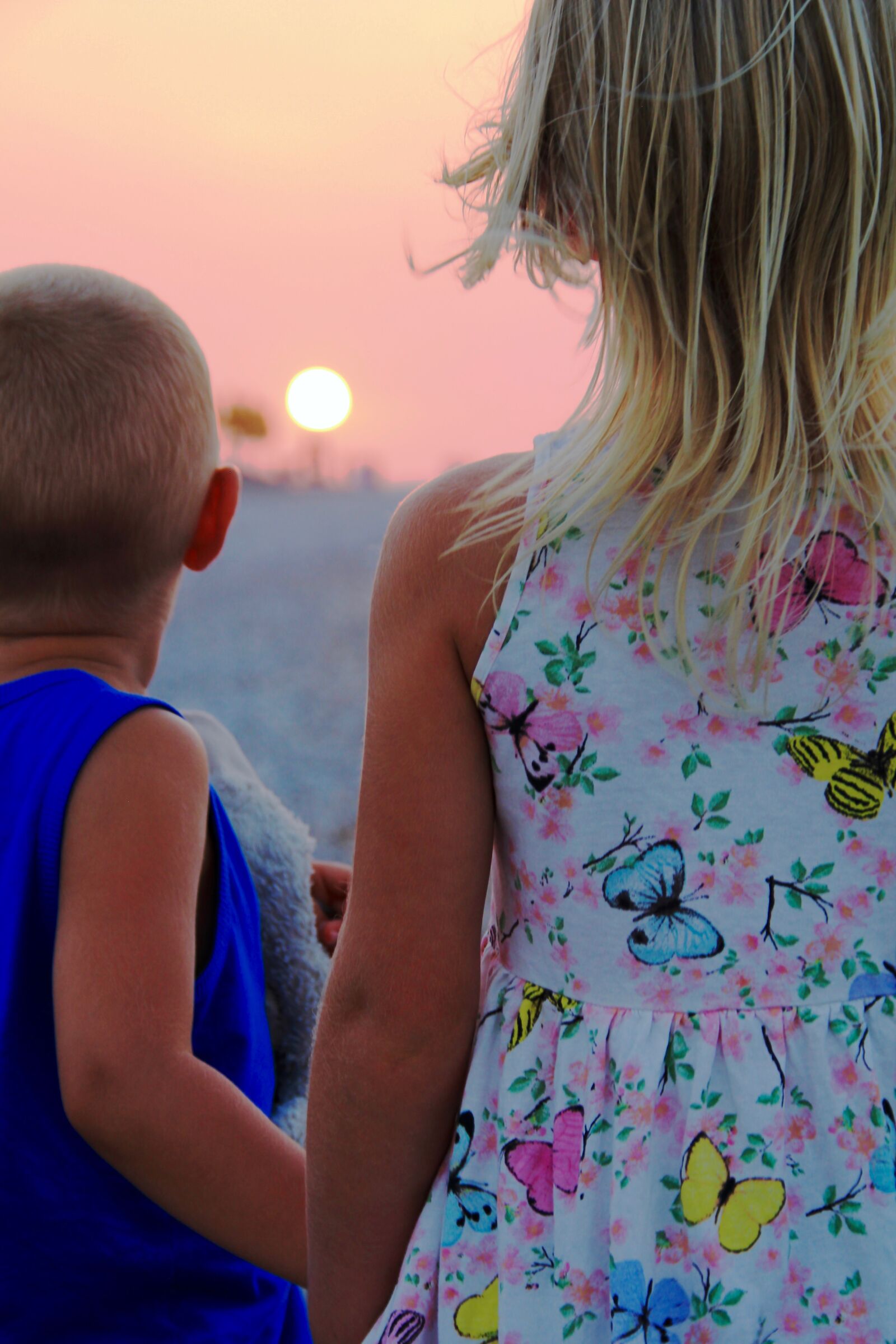 Canon EOS 60D sample photo. Siblings, sunset, child photography