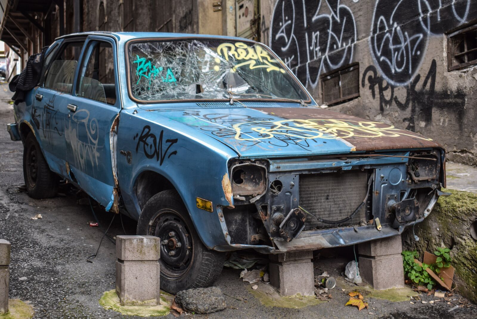 Nikon D5300 sample photo. Car, wreck, crash photography