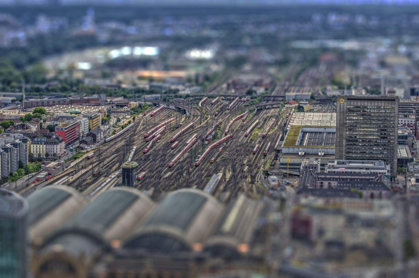 Nikon D7000 sample photo. Tilt shift, bokeh, frankfurt photography