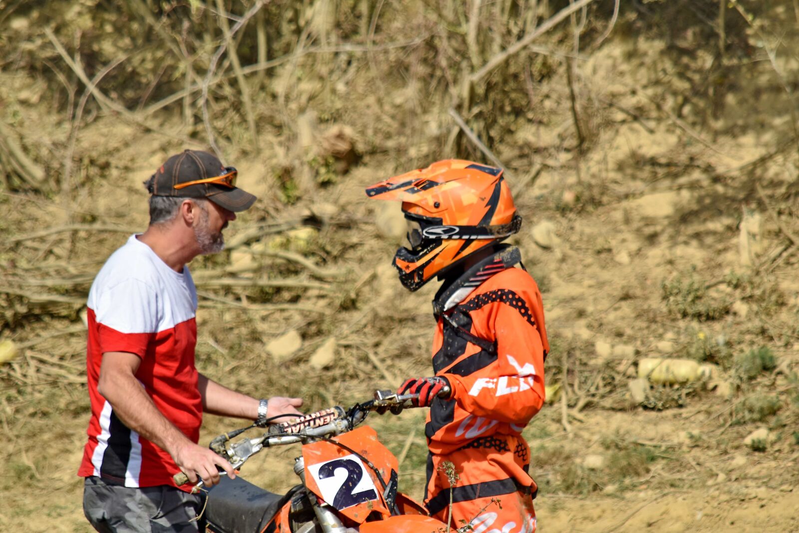 Nikon D5500 sample photo. Communication, motocross, people, side photography