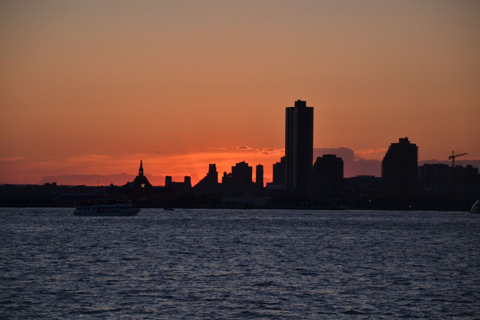 Nikon D3100 sample photo. Sunset, city, new york photography