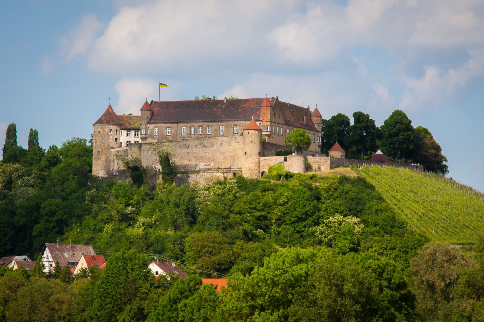 Canon EOS 50D + Canon EF 24-105mm F4L IS USM sample photo. Stettenfels castle, untergruppenbach, castle photography