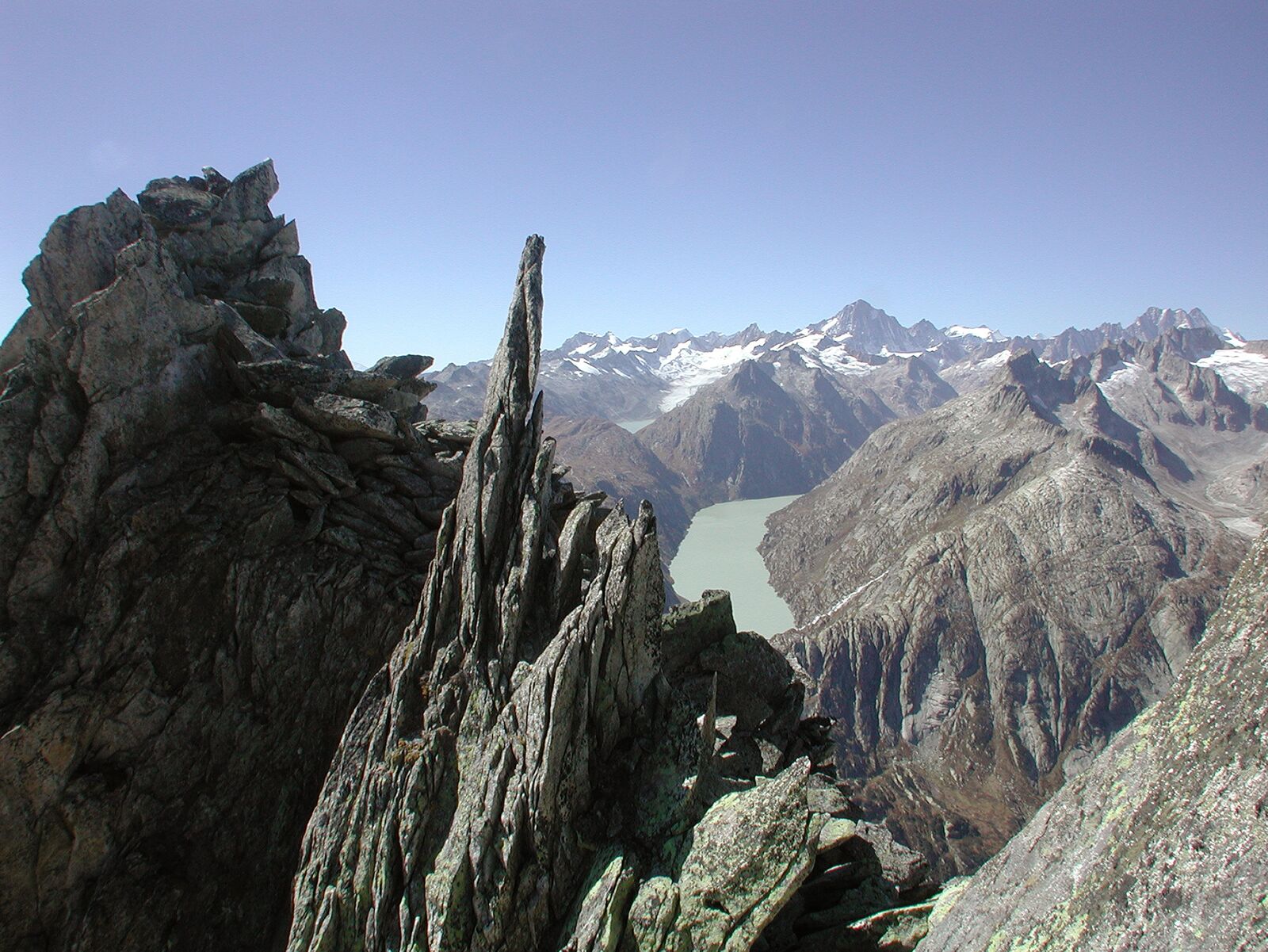Nikon E990 sample photo. Mountain, alps, rock photography