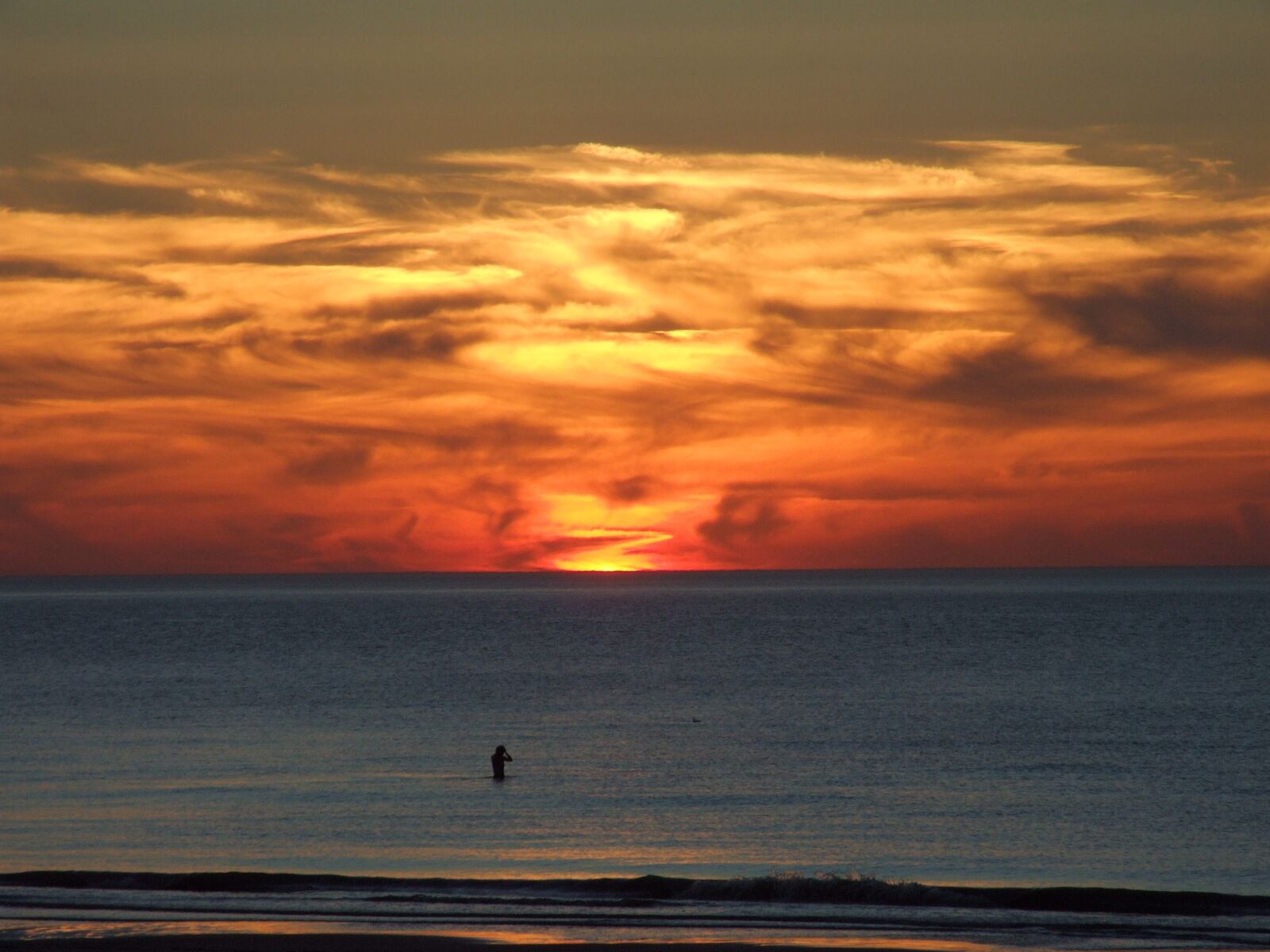 Fujifilm FinePix S9600 sample photo. Sea, sunset, sunset on photography