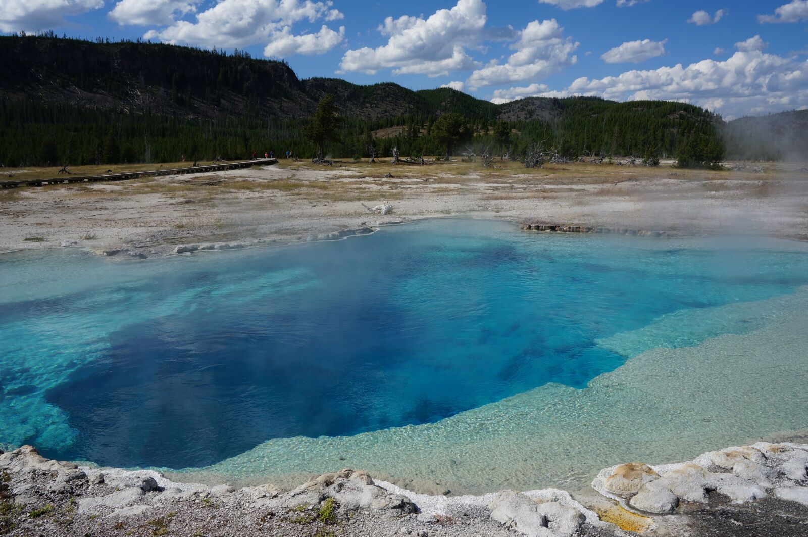 Sony Alpha NEX-6 sample photo. Yellowstone, geezer, park photography