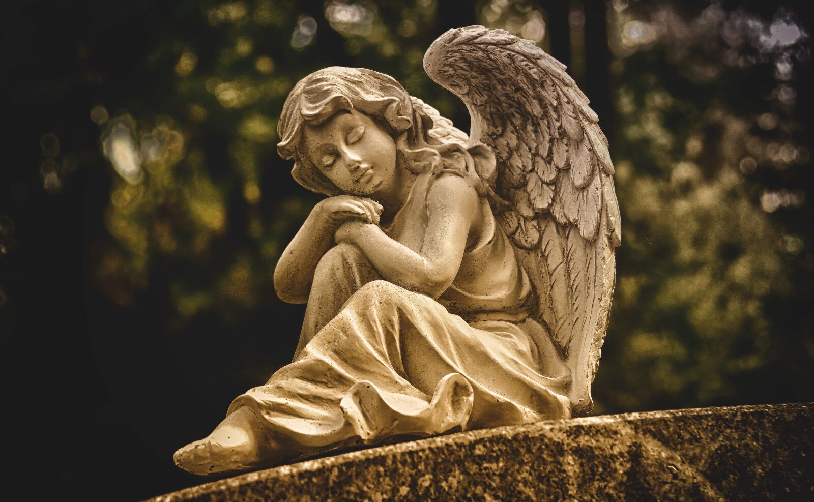 Nikon D7200 sample photo. Angel, guardian angel, sculpture photography