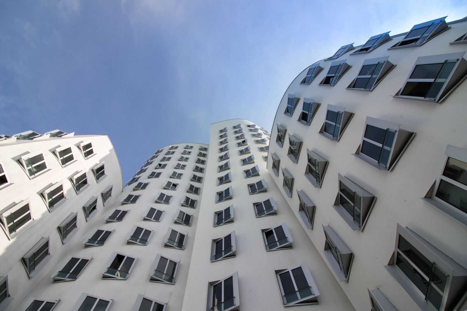 Canon EOS 80D sample photo. Düsseldorf, port, architecture photography