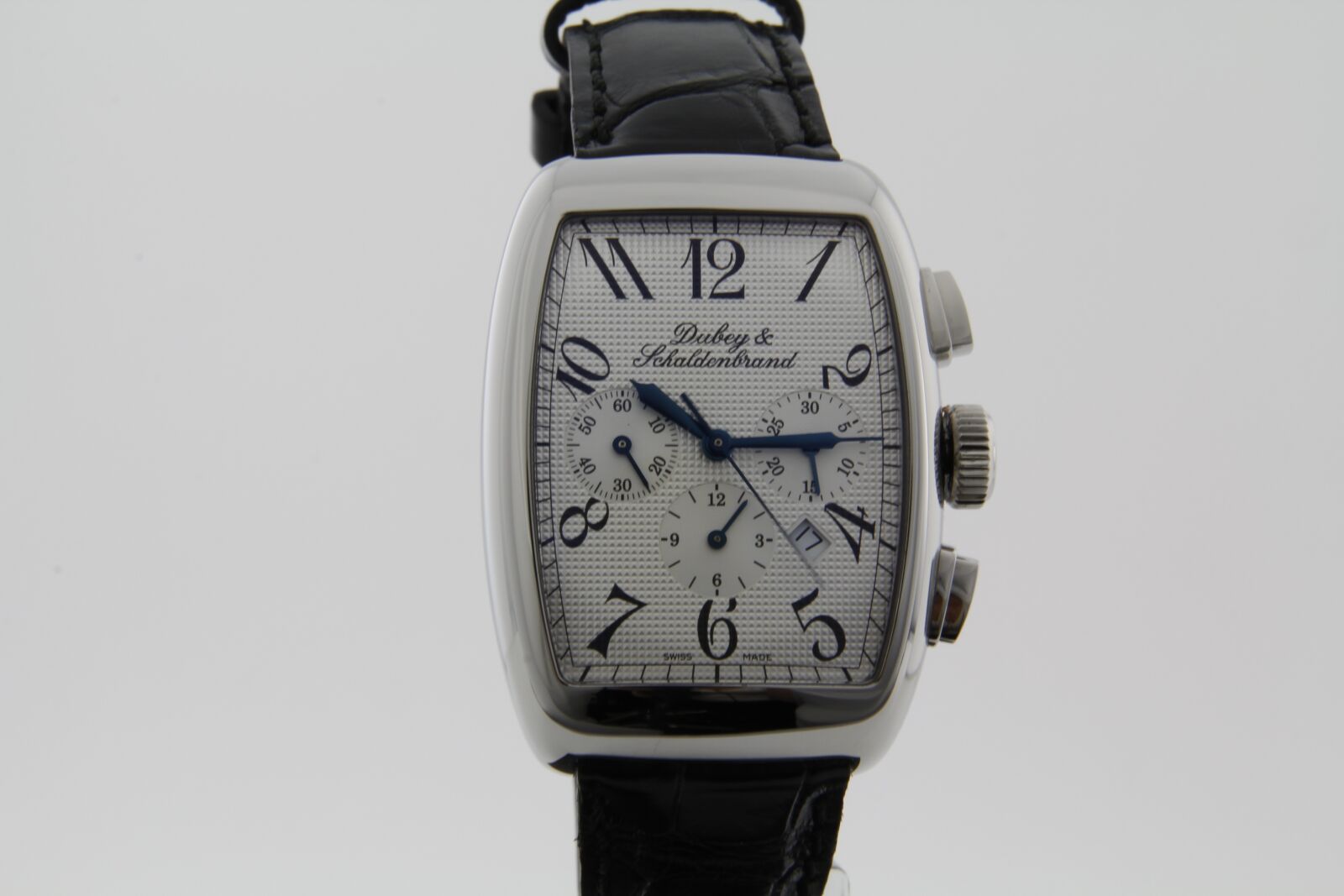 Canon EF-S 18-135mm F3.5-5.6 IS sample photo. Mens, leather bracelet, chronograph photography