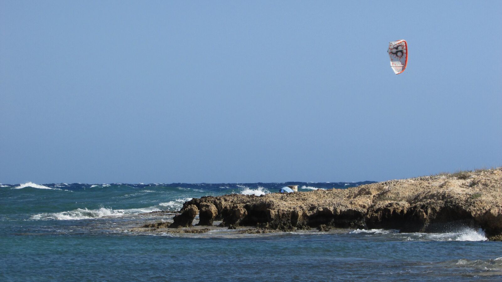 Canon PowerShot SX400 IS sample photo. Cyprus, ayia napa, windsurfing photography