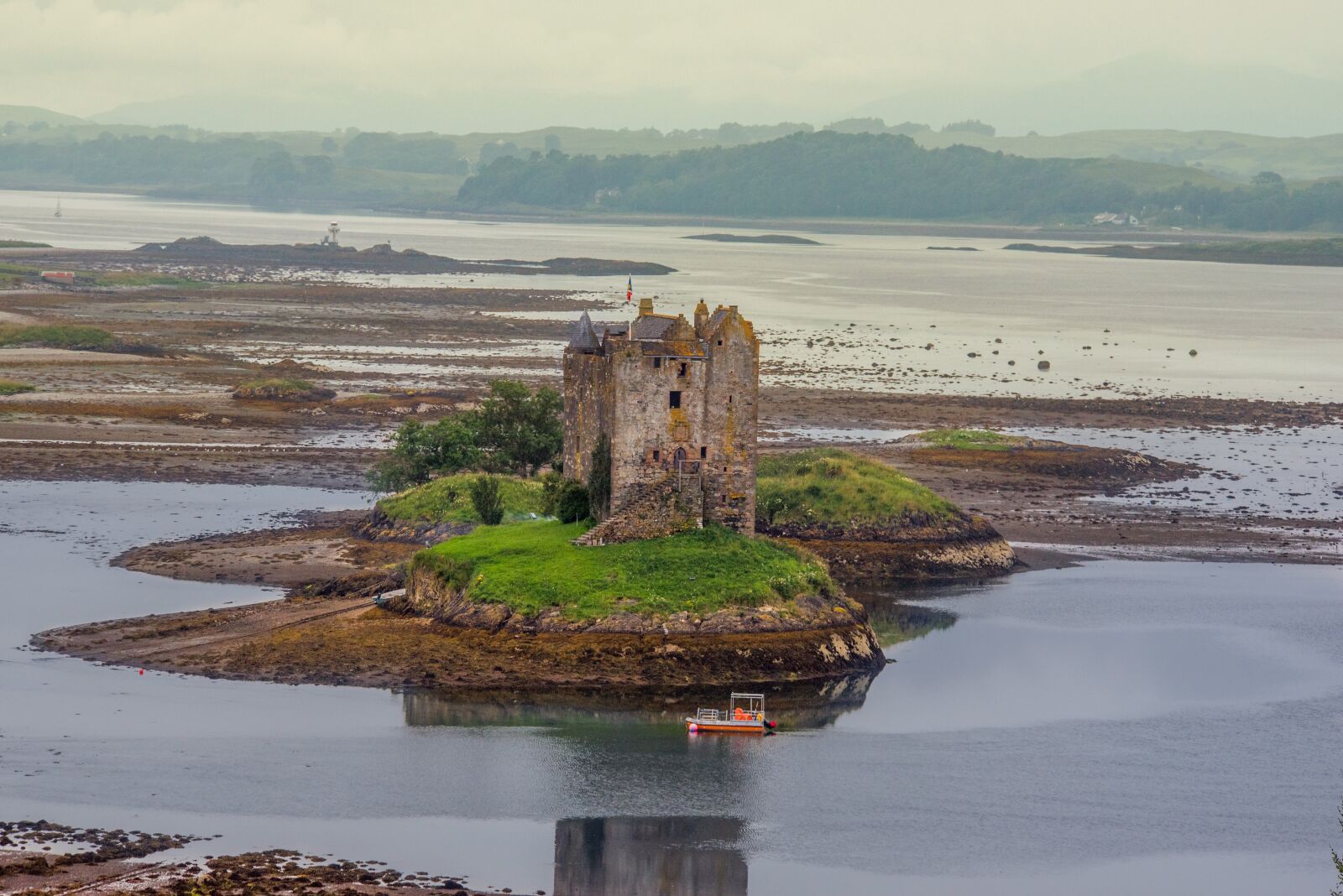 Nikon D750 sample photo. Creagan, appin, castle photography