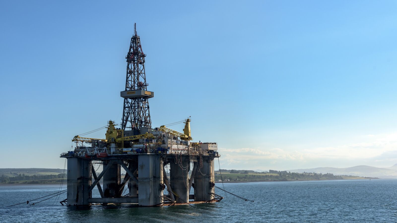 Nikon D750 sample photo. Oil rig, scotland, cromarty photography