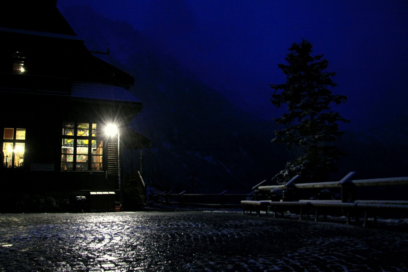 Canon EOS 50D sample photo. Night, mountains, night in photography