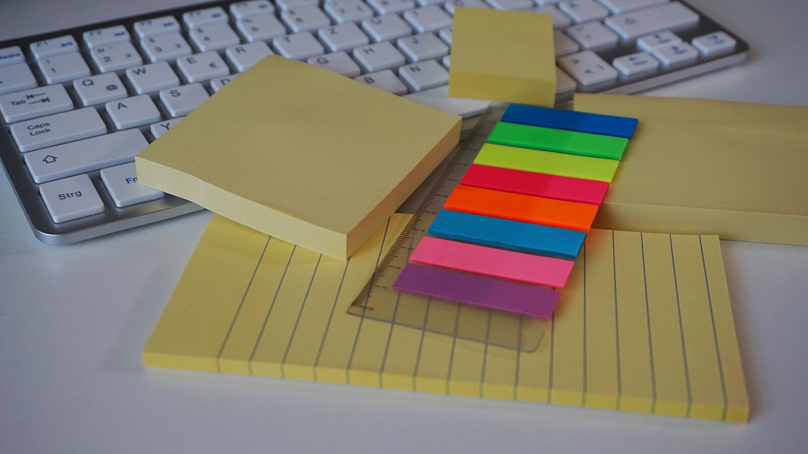Sony Alpha a5000 (ILCE 5000) sample photo. Postit, sticky notes, adhesive photography