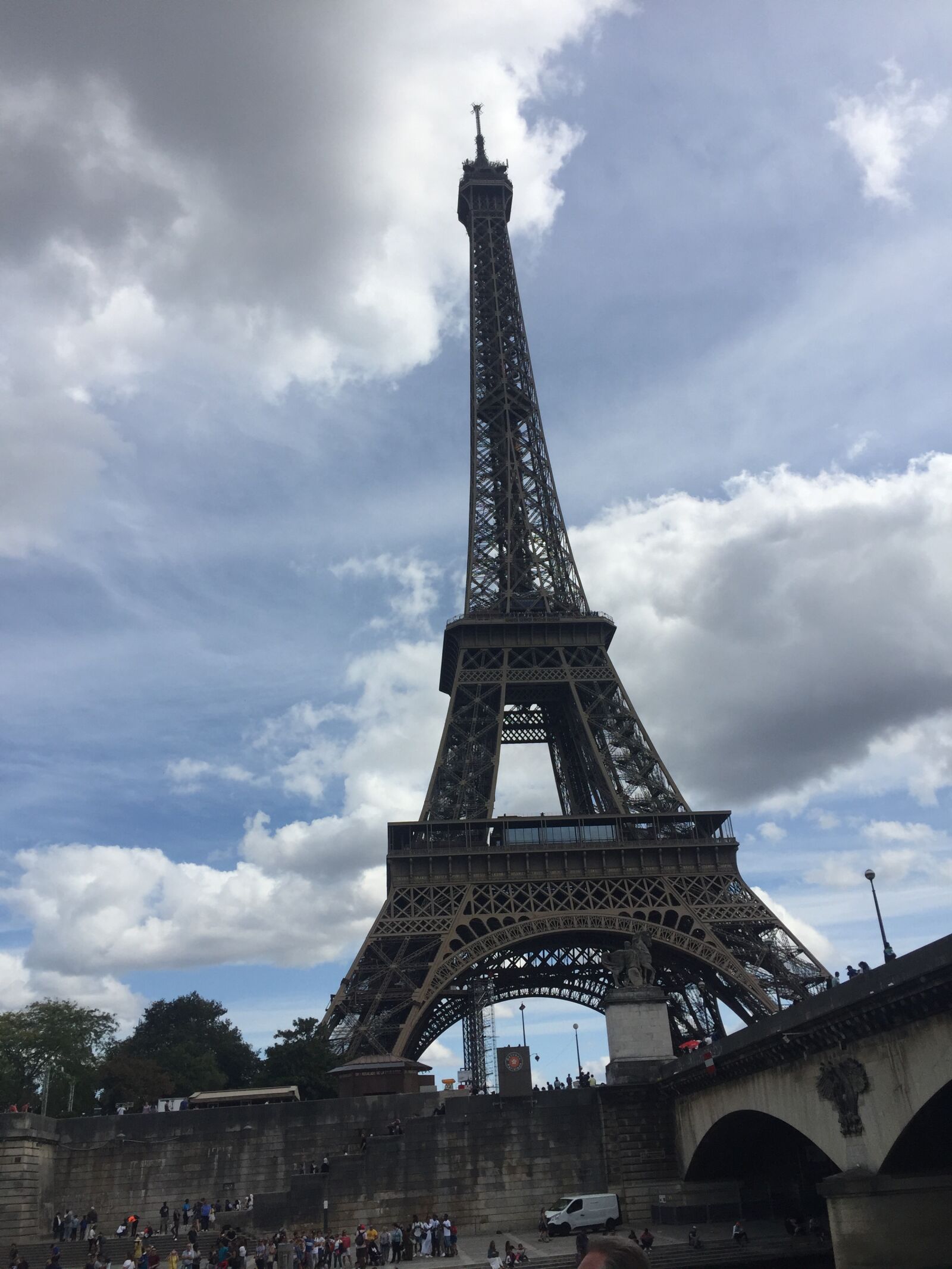 iPhone 6 back camera 4.15mm f/2.2 sample photo. Eiffel tower, france, paris photography