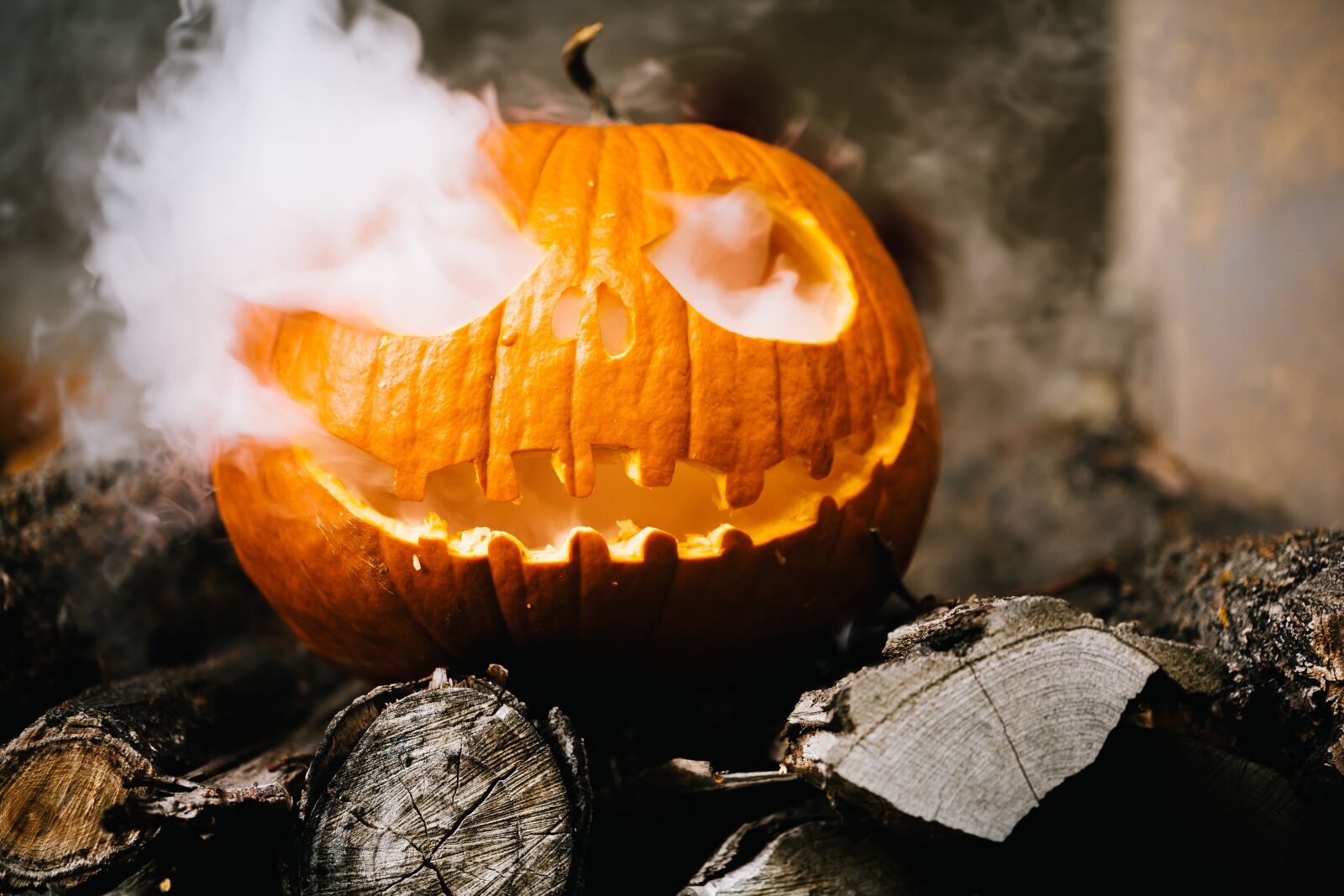 Canon EOS 5D Mark II sample photo. Halloween, spooky, jack-o-lantern photography
