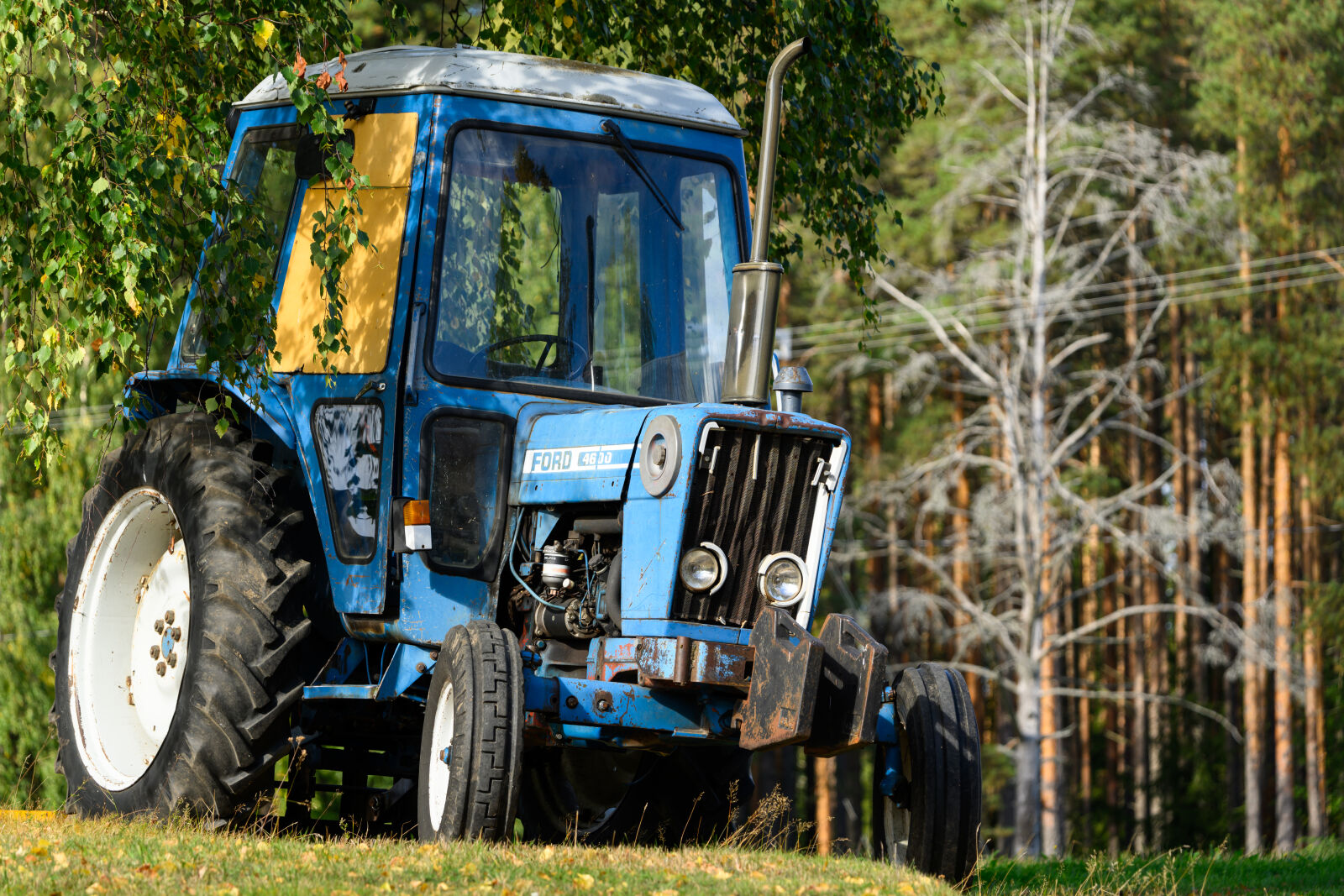 Nikon Z8 sample photo. Ford 4600 tracktor photography